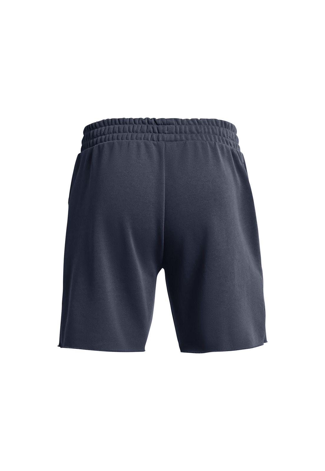 Shorts UA Project Rock para hombre Gris-1
