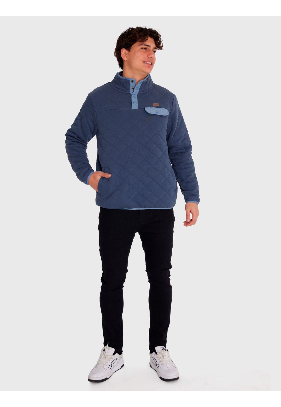 Polar Hombre Wave Check Azul-0