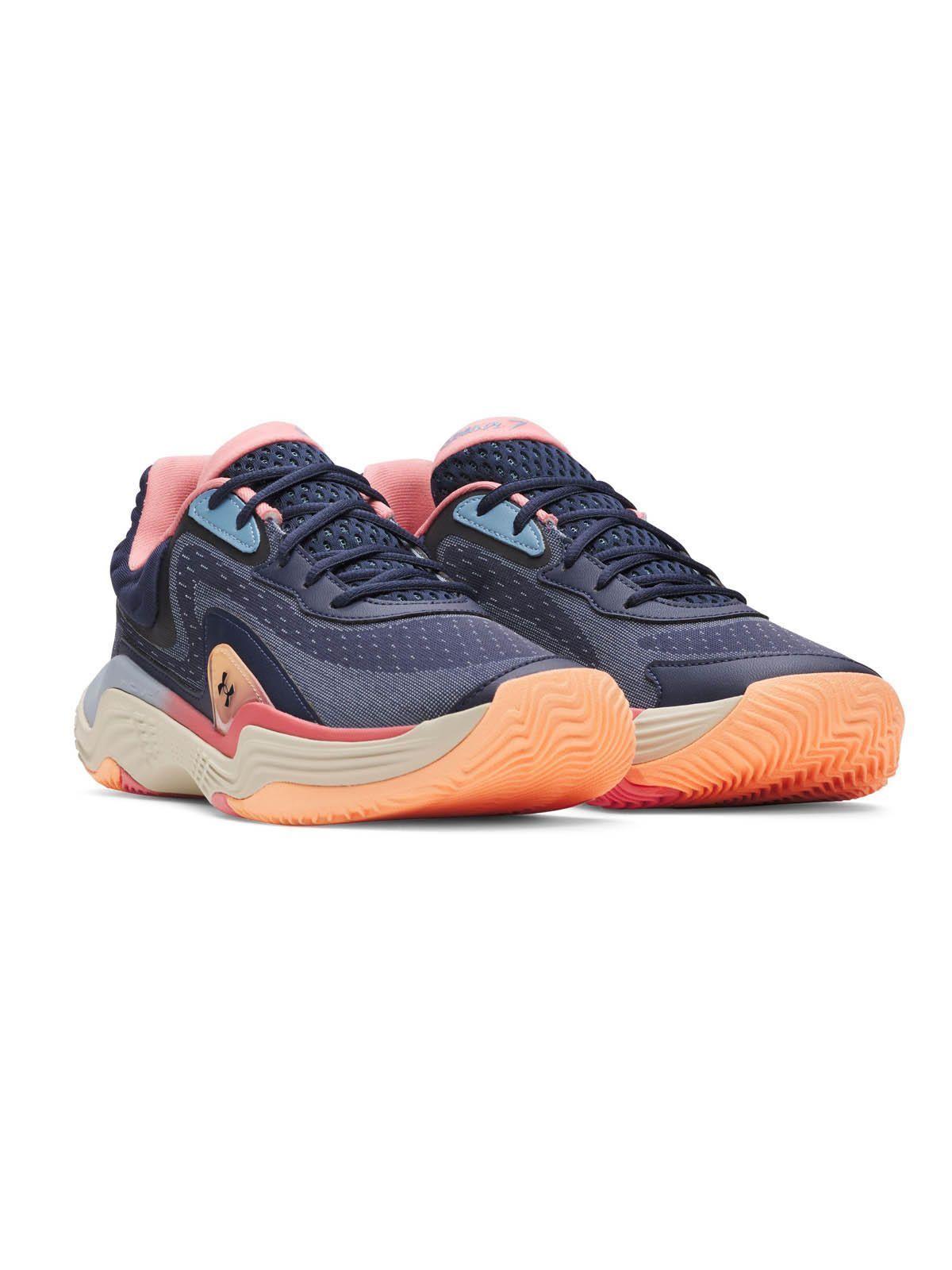 Zapatilla Basket Unisex Spawn 7 Azul -5
