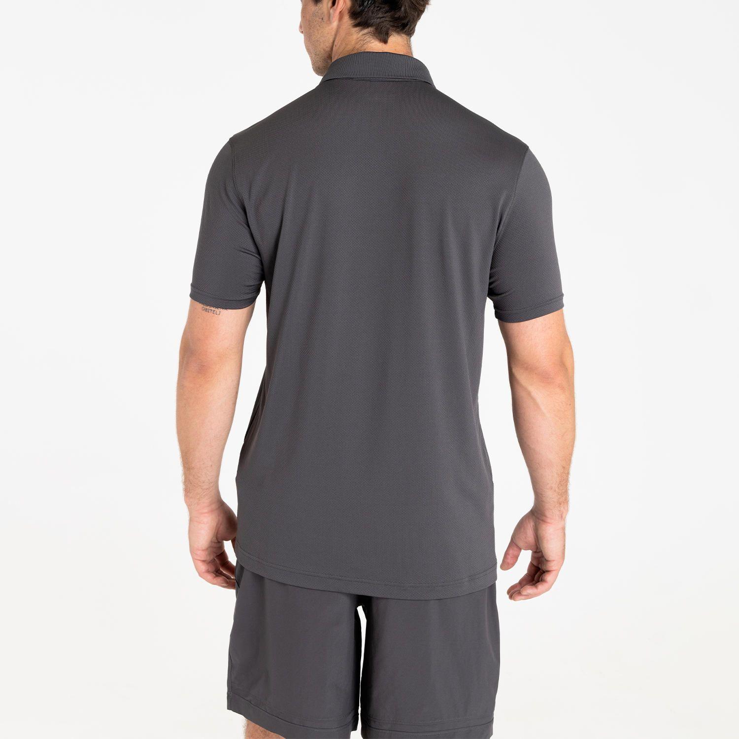 Polo de salida para hombre gris-1