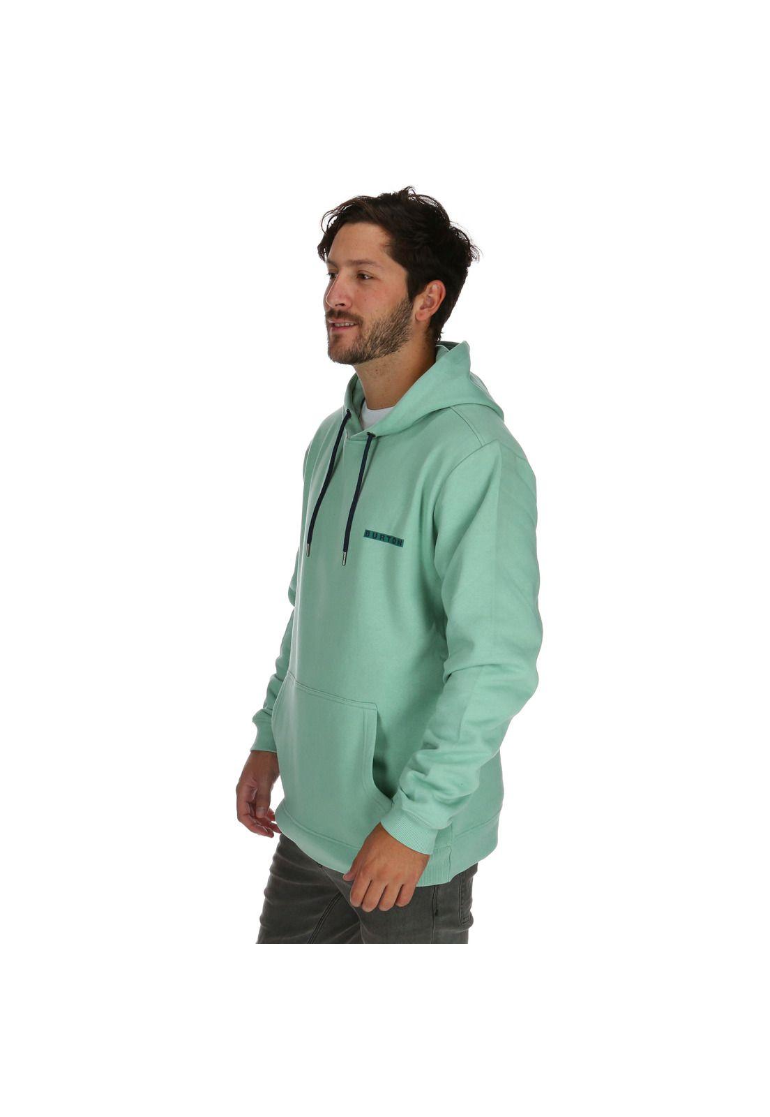 Poleron Tracker Hombre Verde  Burton-1