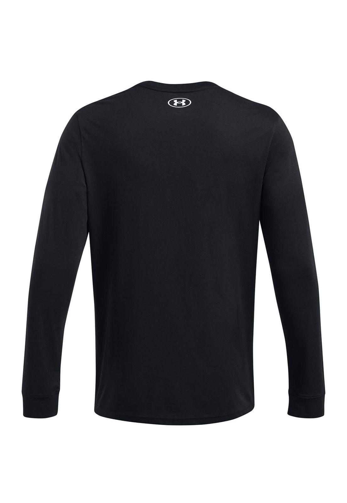 Polera manga larga P Rock Bhm hombre Negro-1