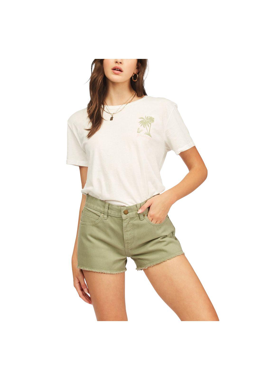 Short Mujer Drift Away Verde-0