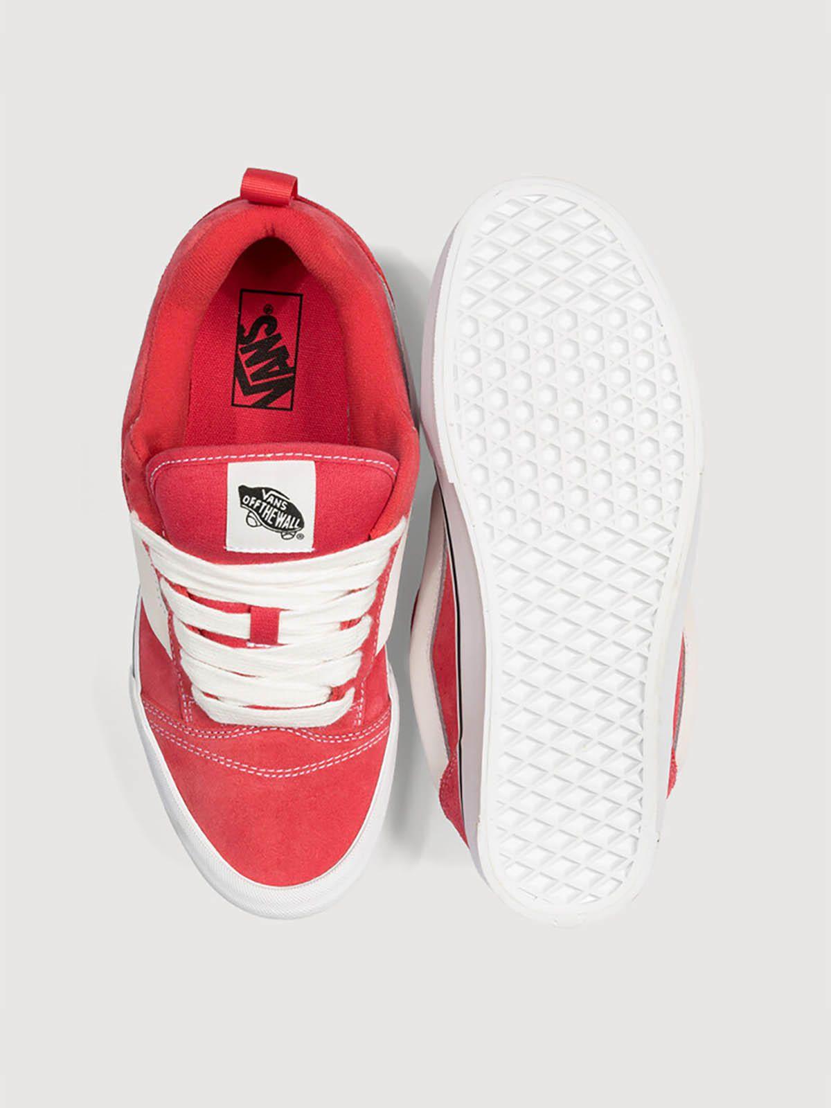 Zapatilla Mujer Knu Skool Rojo-3