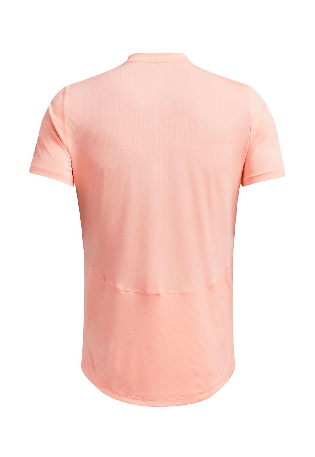 Polera mnga crta ChllngrPro hombre Naranjo-1