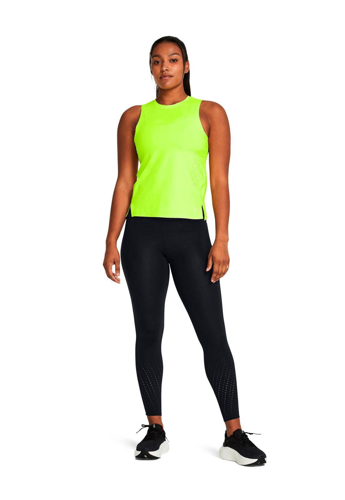 Calza Running para Mujer Launch Ankle Print Negro  -5