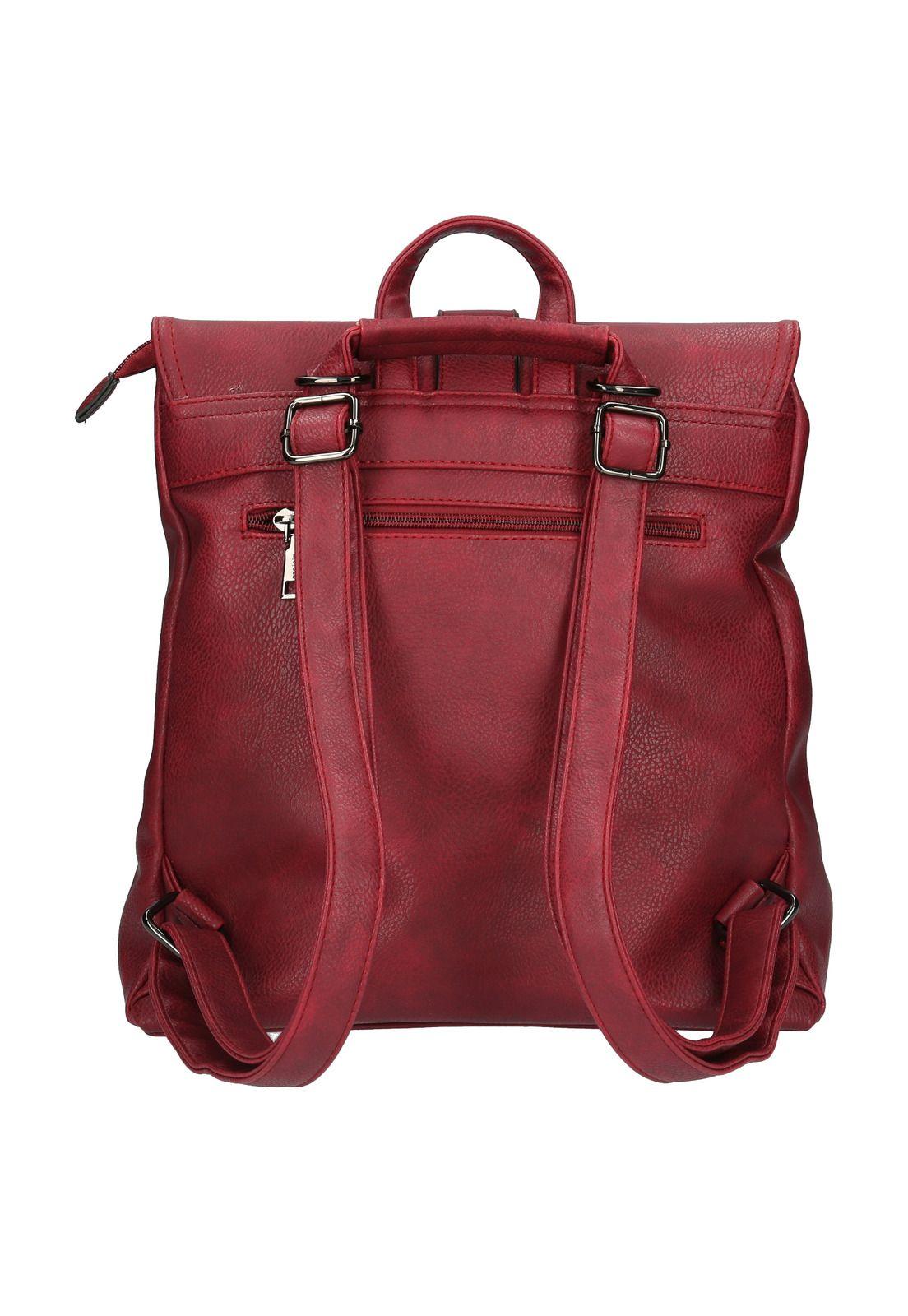 Mochila Mujer Joao Back Rojo-2