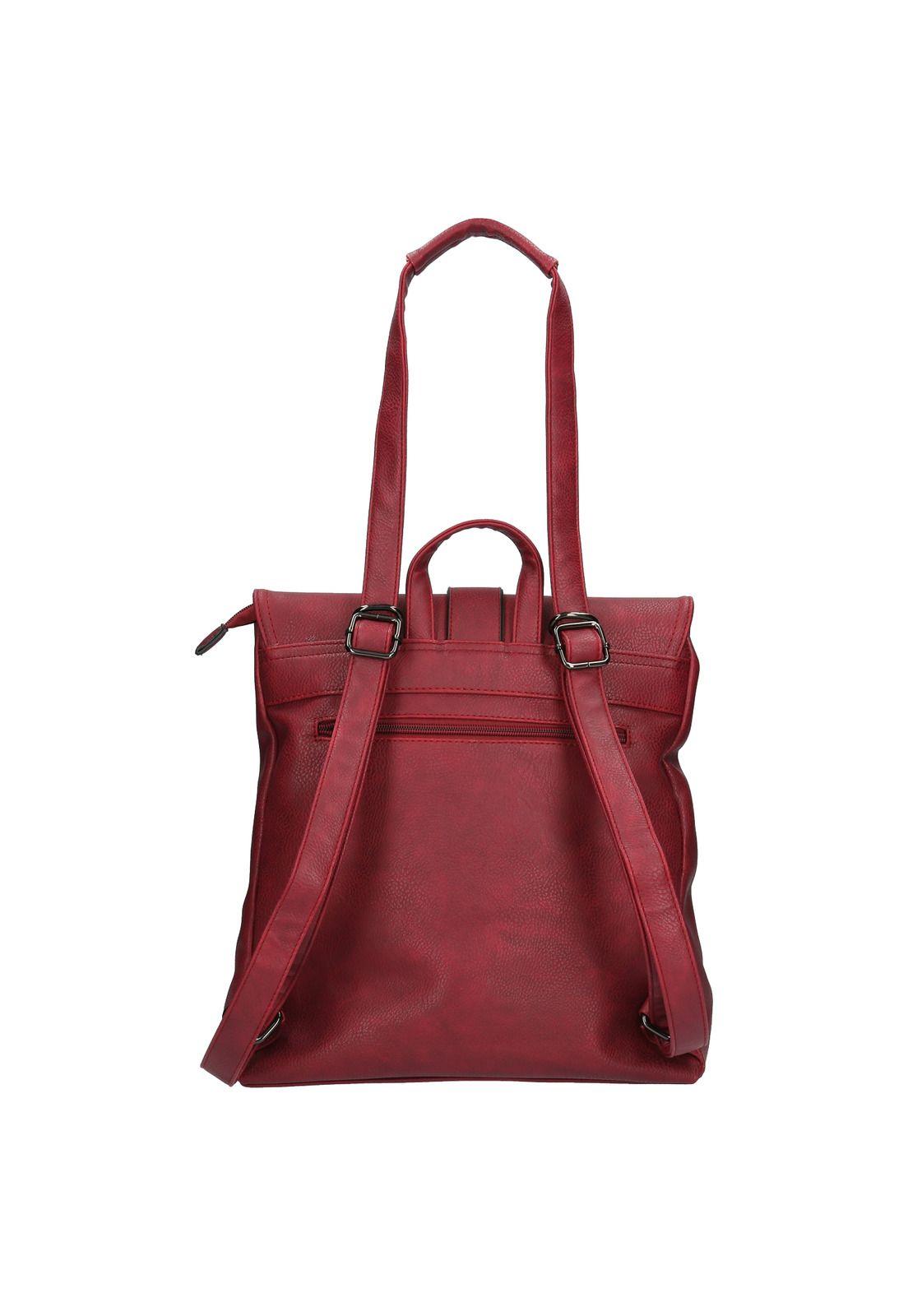 Mochila Mujer Joao Back Rojo-3