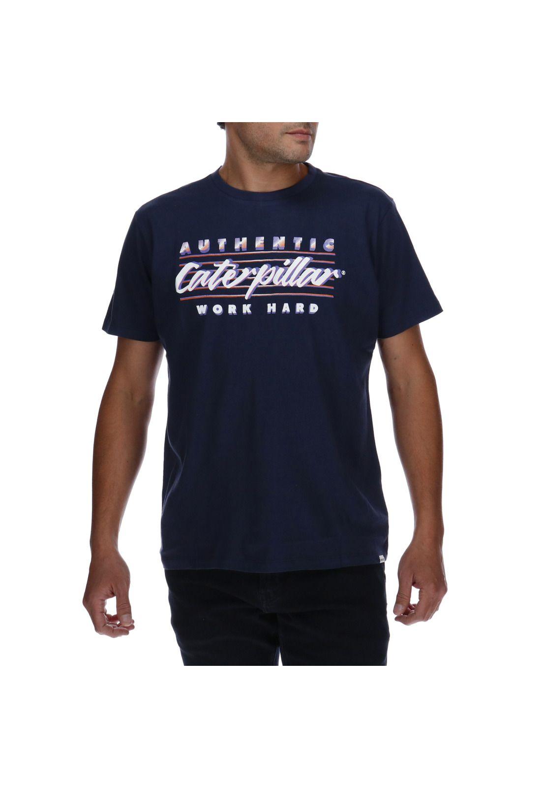Polera Hombre Merge Azul-0