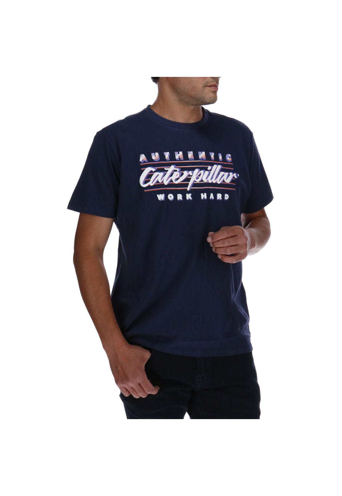 Polera Hombre Merge Azul-3