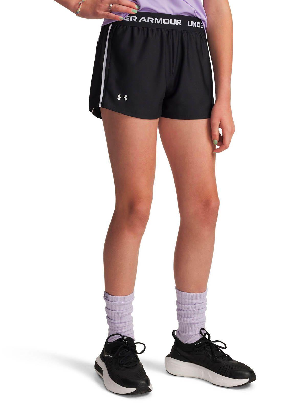 Short Training para Niña Tech Negro -3