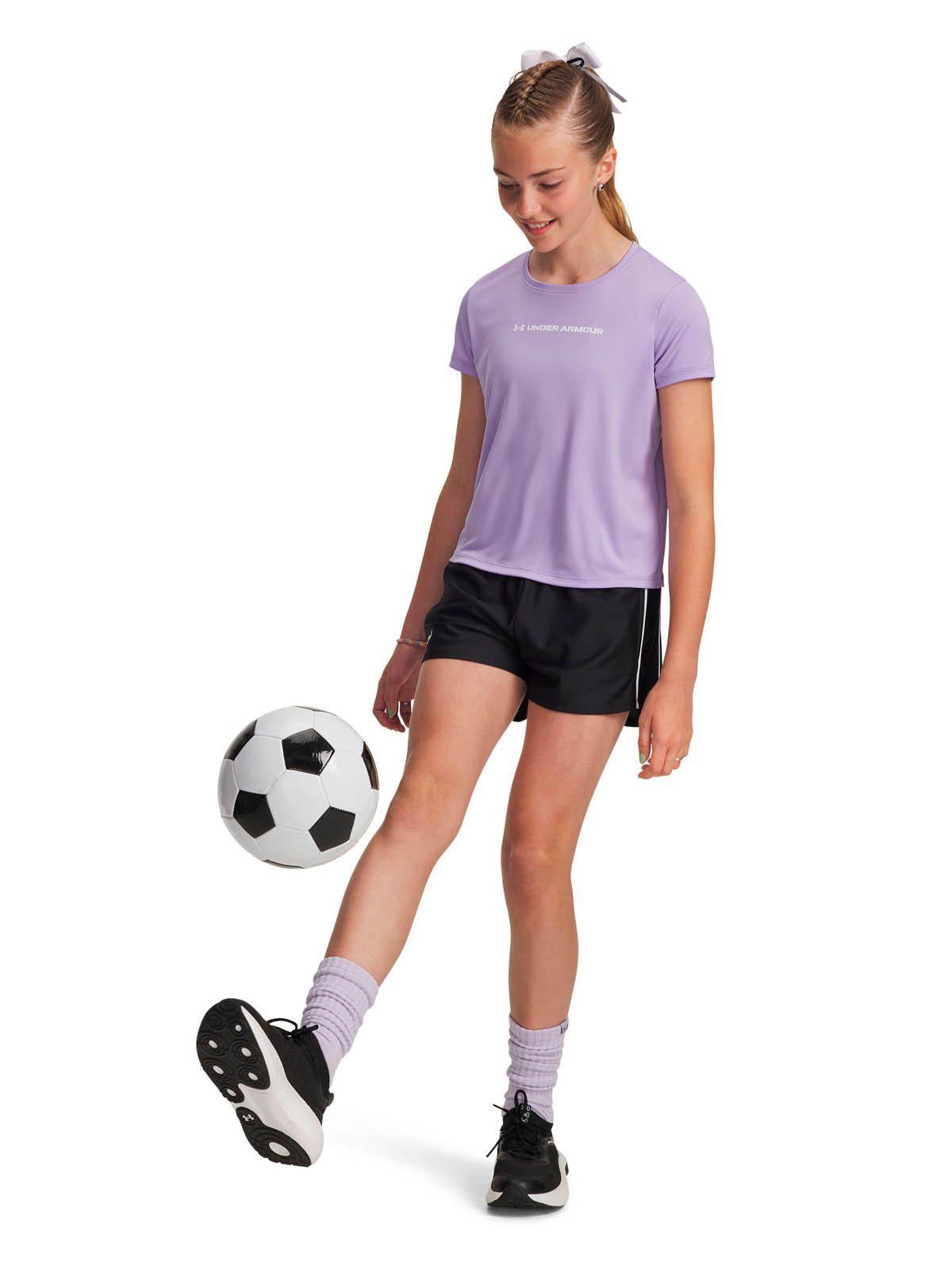 Short Training para Niña Tech Negro -5