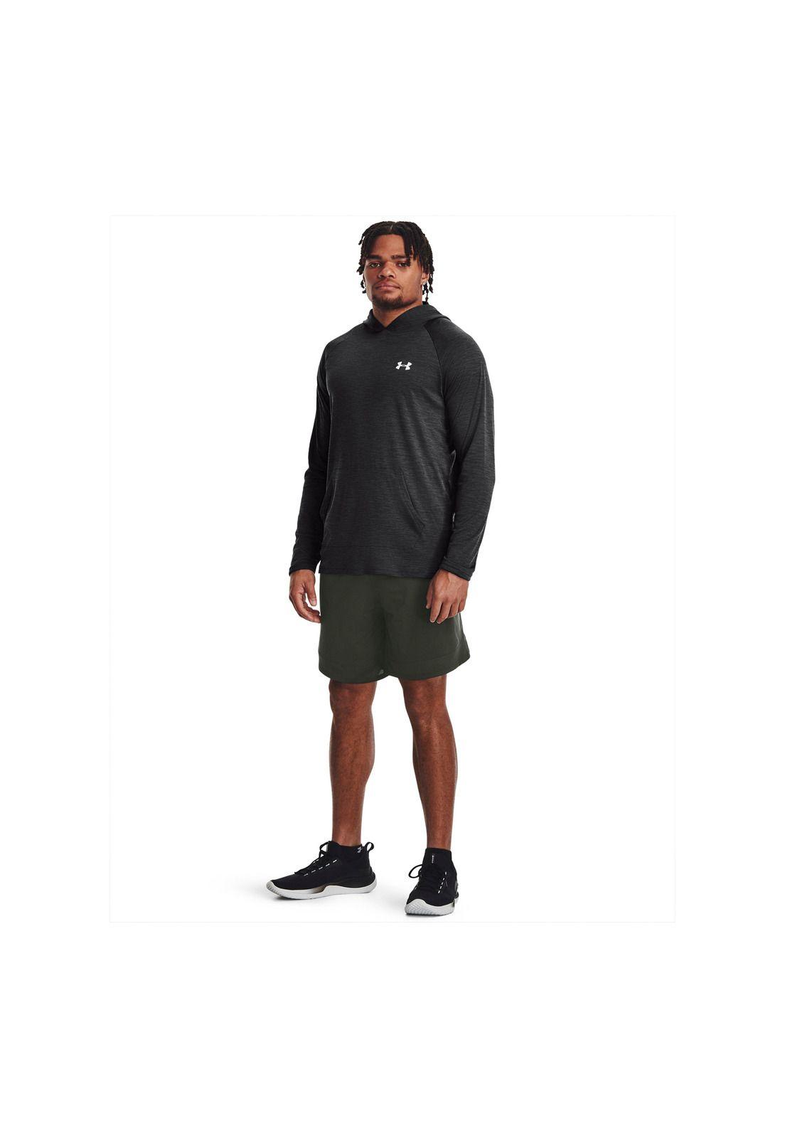 Short Training Stretch Negro Hombre-5