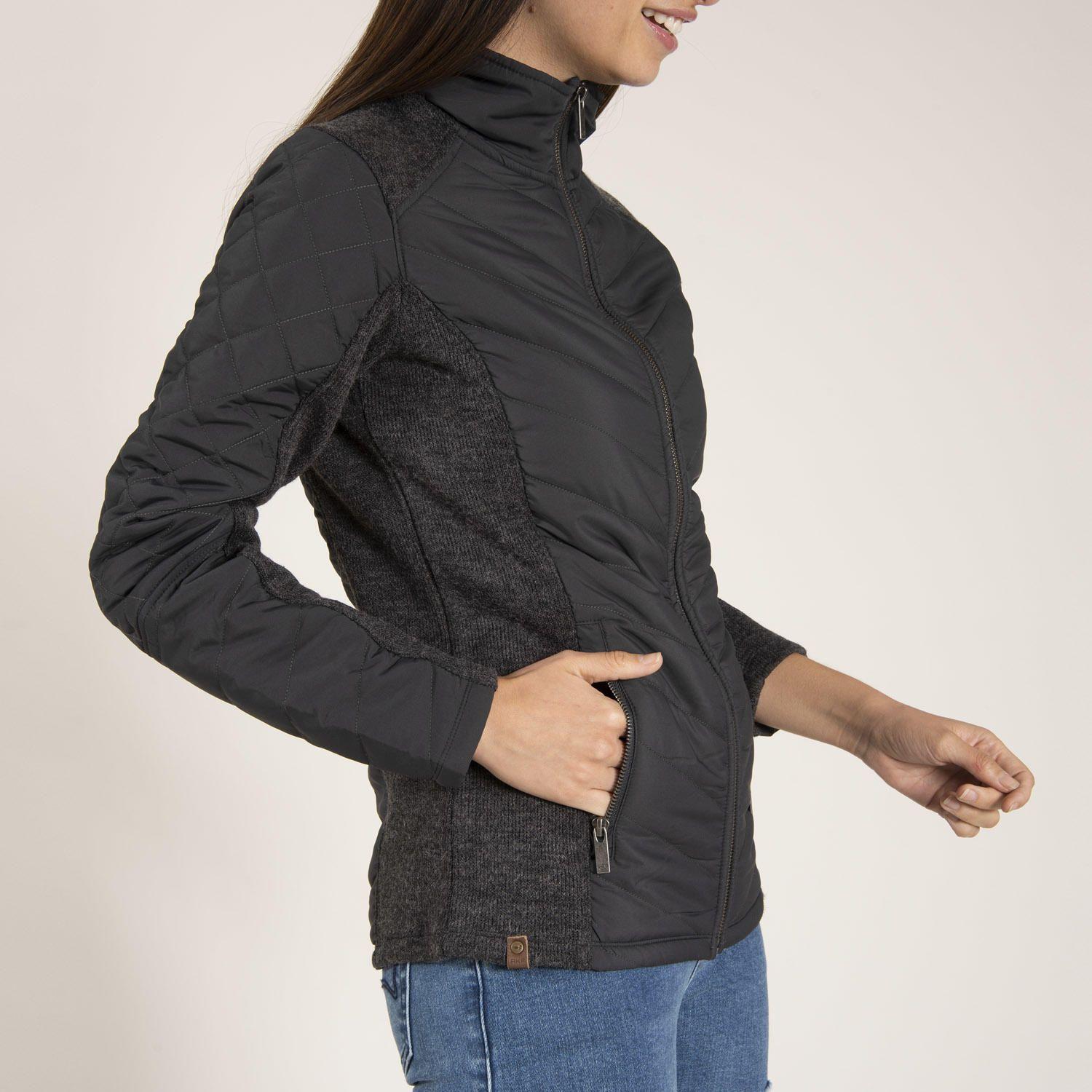 Polerón Mujer Capri Gris-2