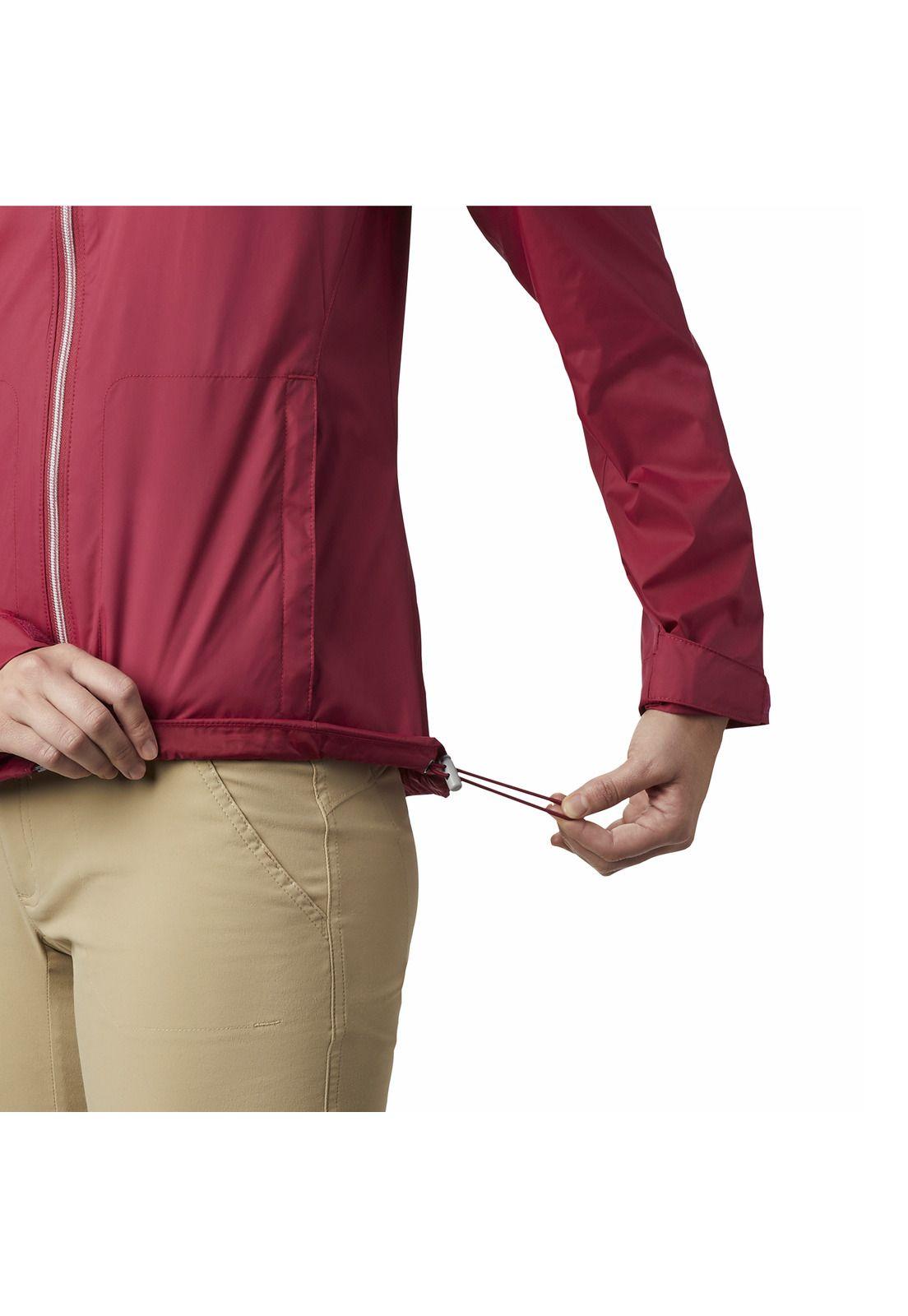 Cortaviento Mujer Switchback Iii Rojo-4