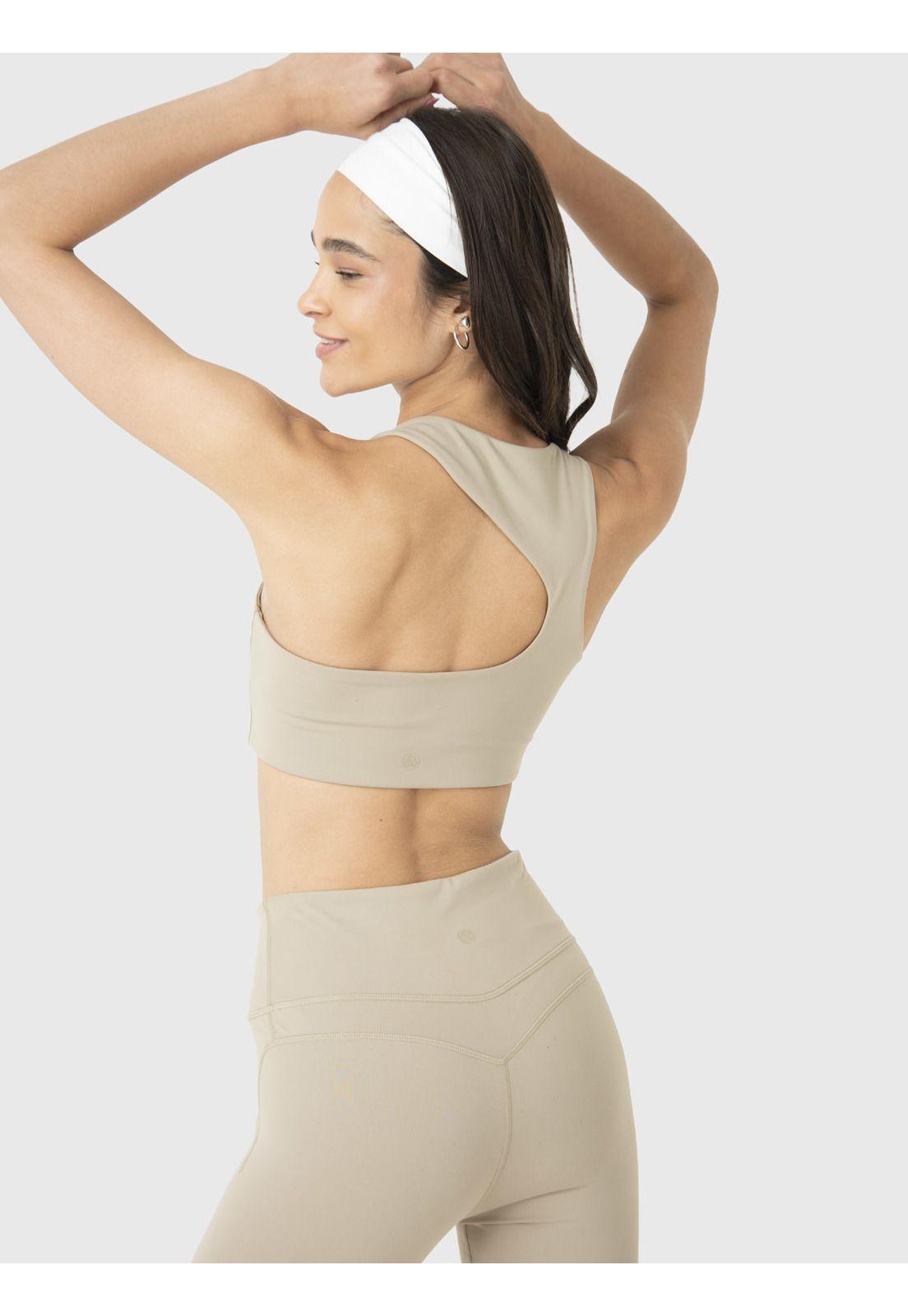 Peto Deportivo Mujer Luna Beige-1