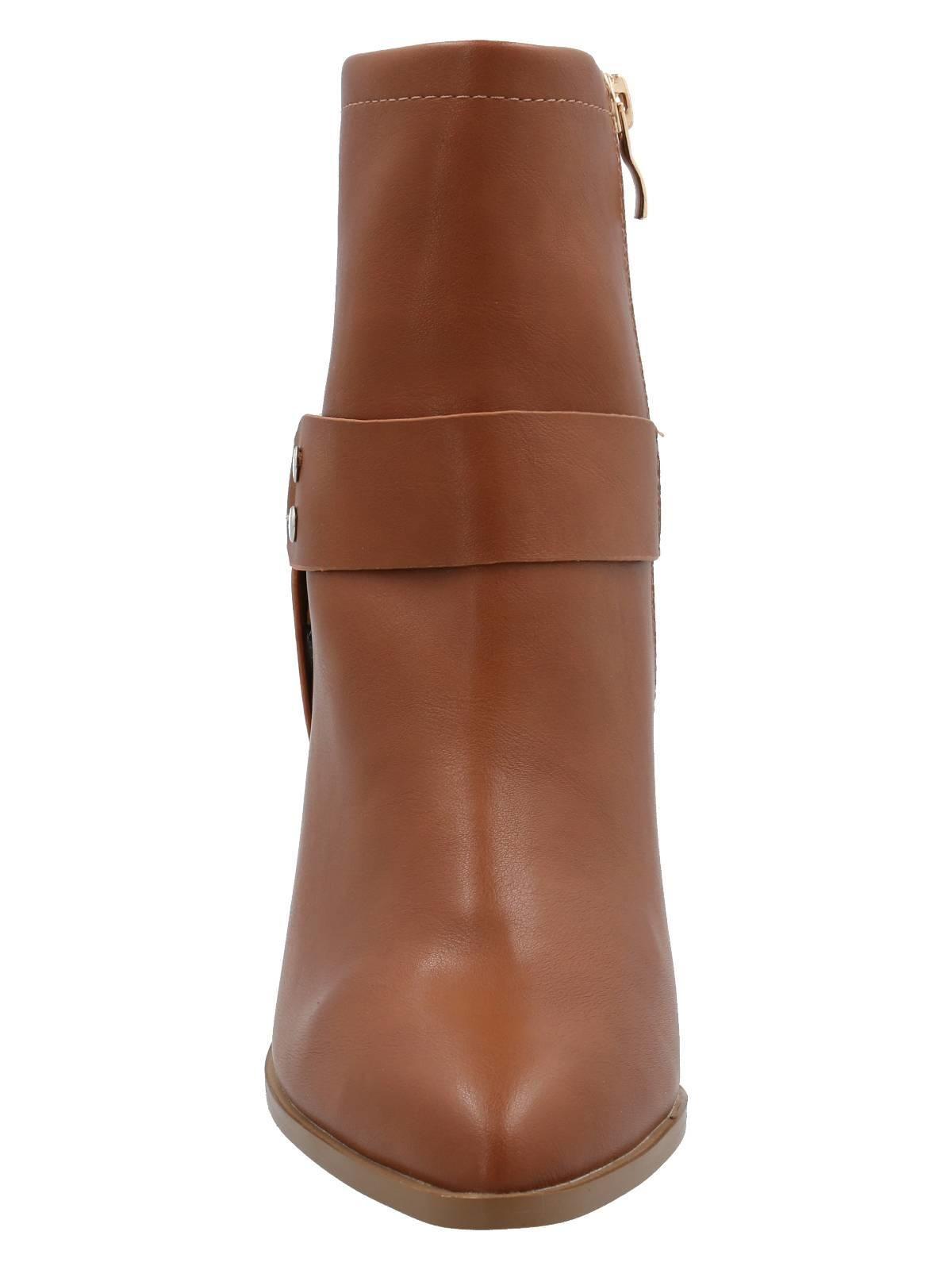 Botín Gubbio Mujer Camel-3
