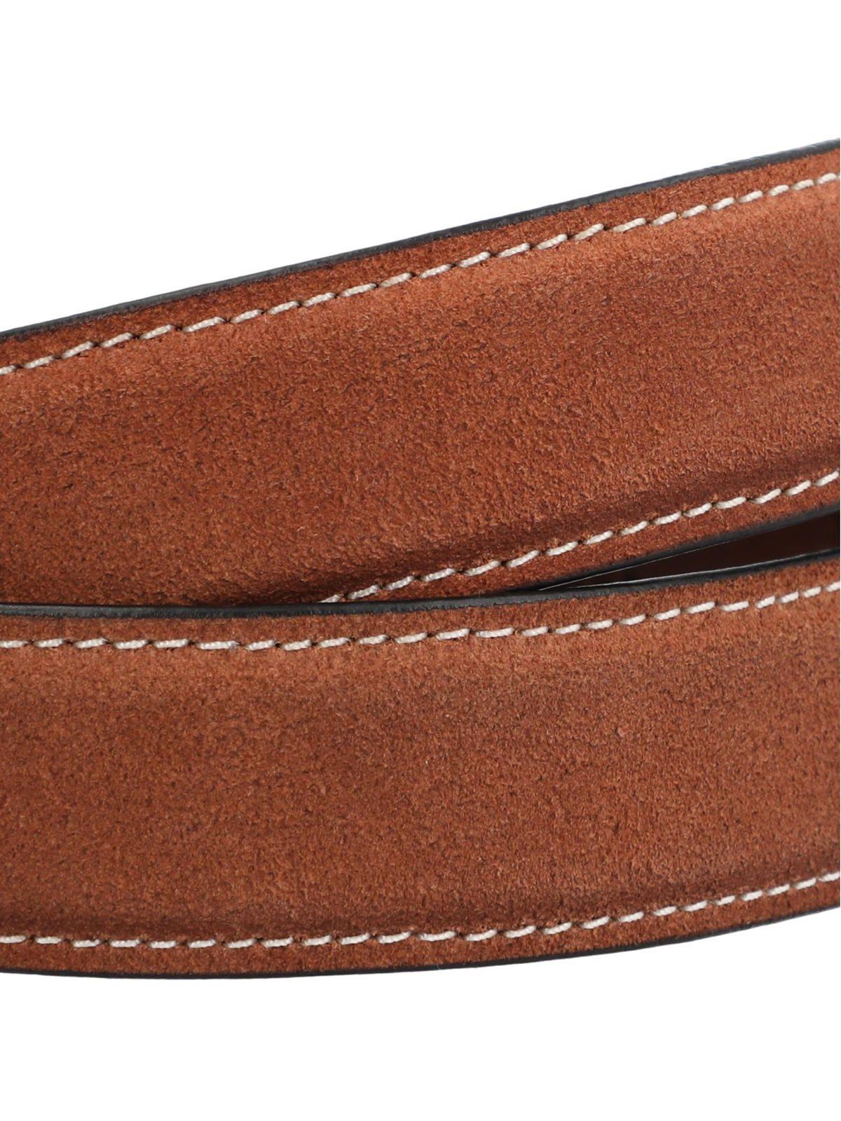 Cinturón Cuero Hombre Rf Filippi Café-2