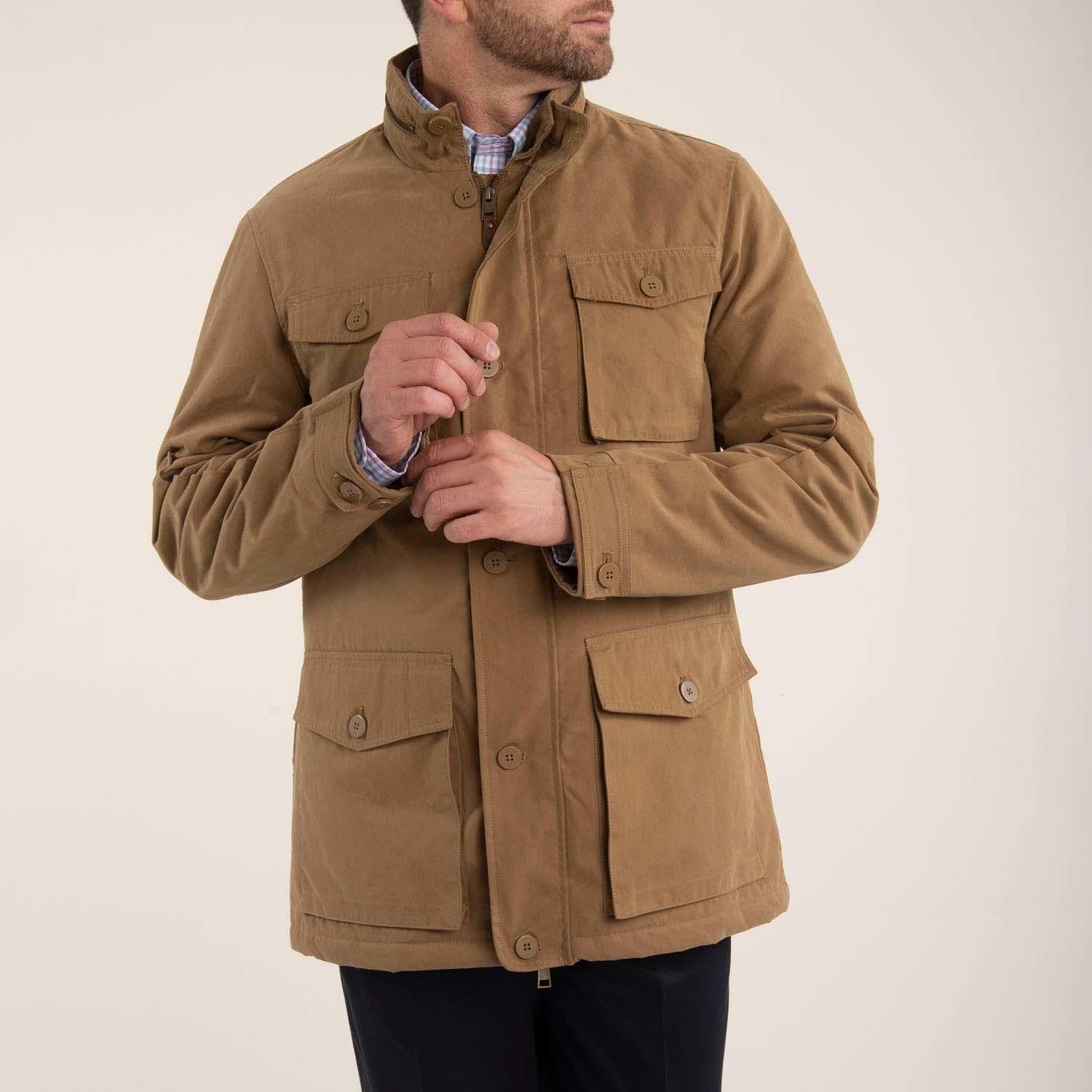 Chaqueta Hombre Bergen Camel-1