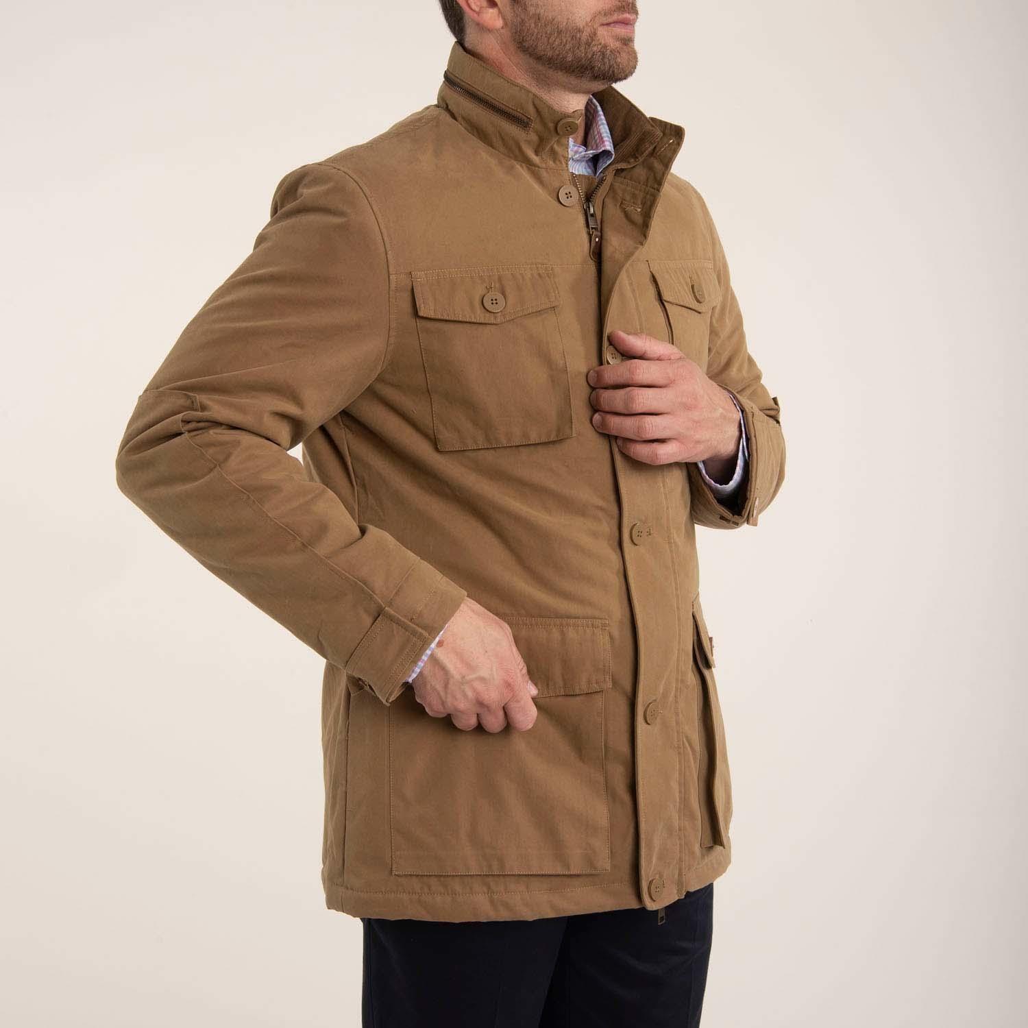 Chaqueta Hombre Bergen Camel-3