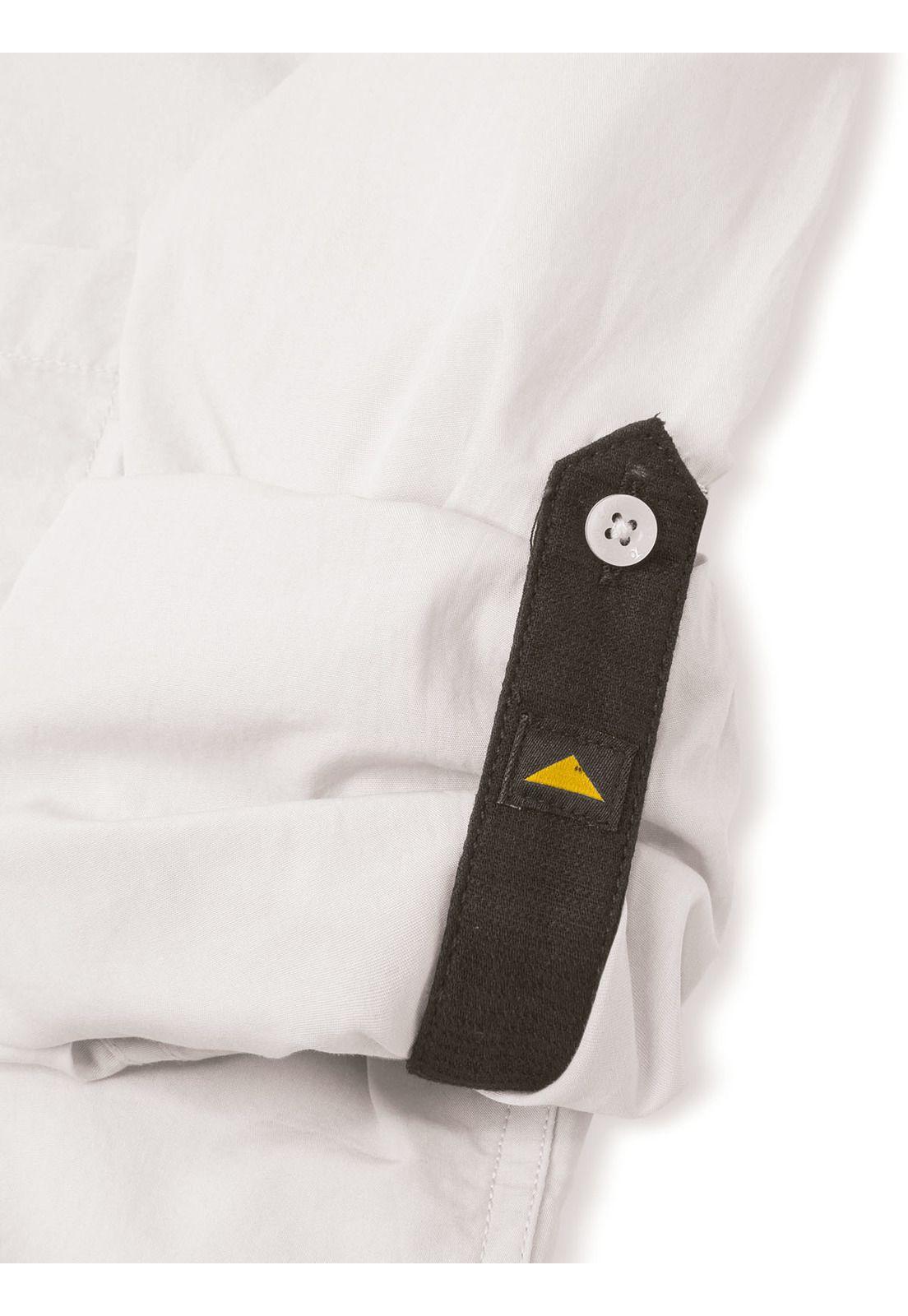 Camisa Manga Larga Casual Fundation Hombre Blanco-9