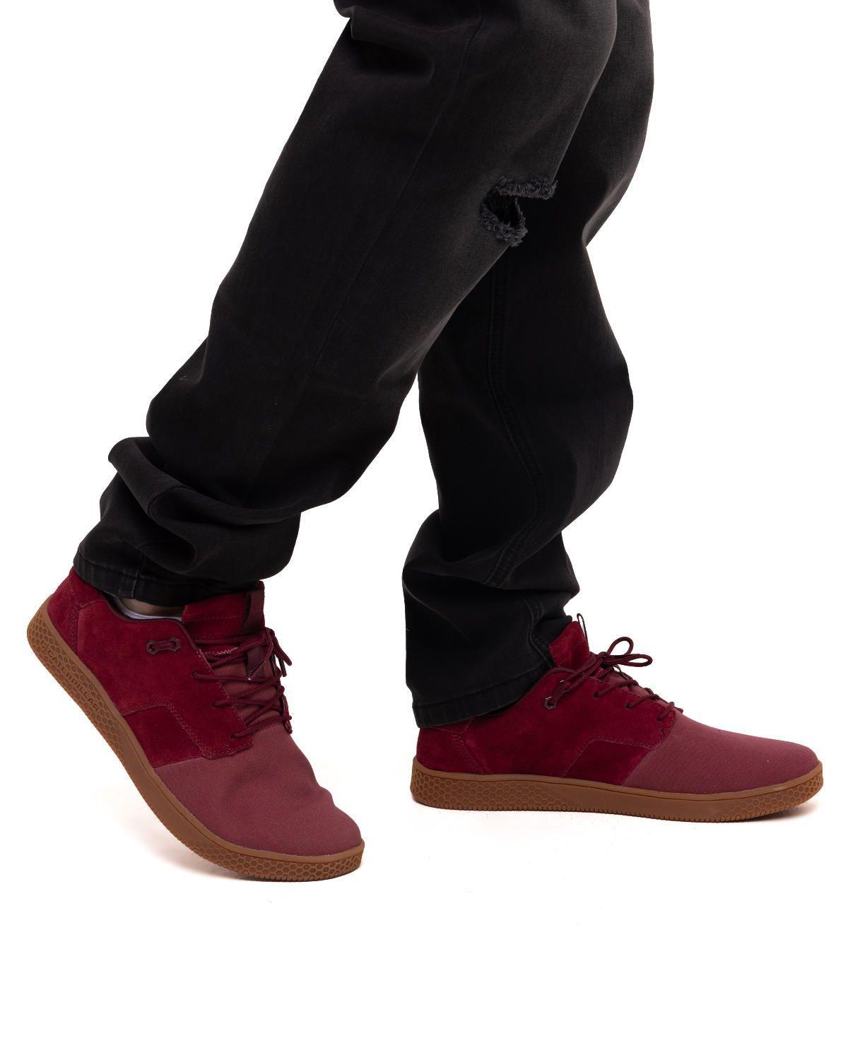 Zapatilla Pause Canvas Rojo Hombre-1