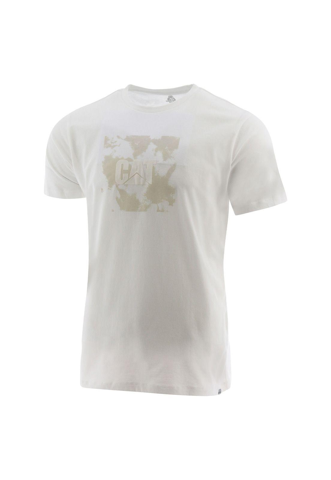 Polera Hombre Origin Stencil Blanco-0