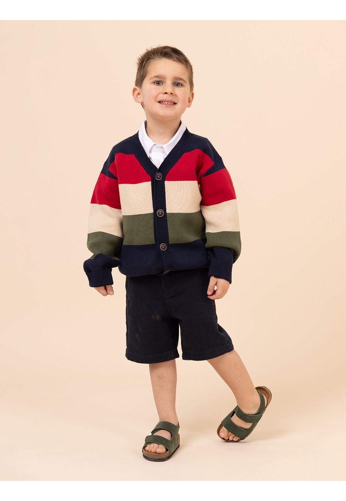 Short Niño Clasico Navy-1