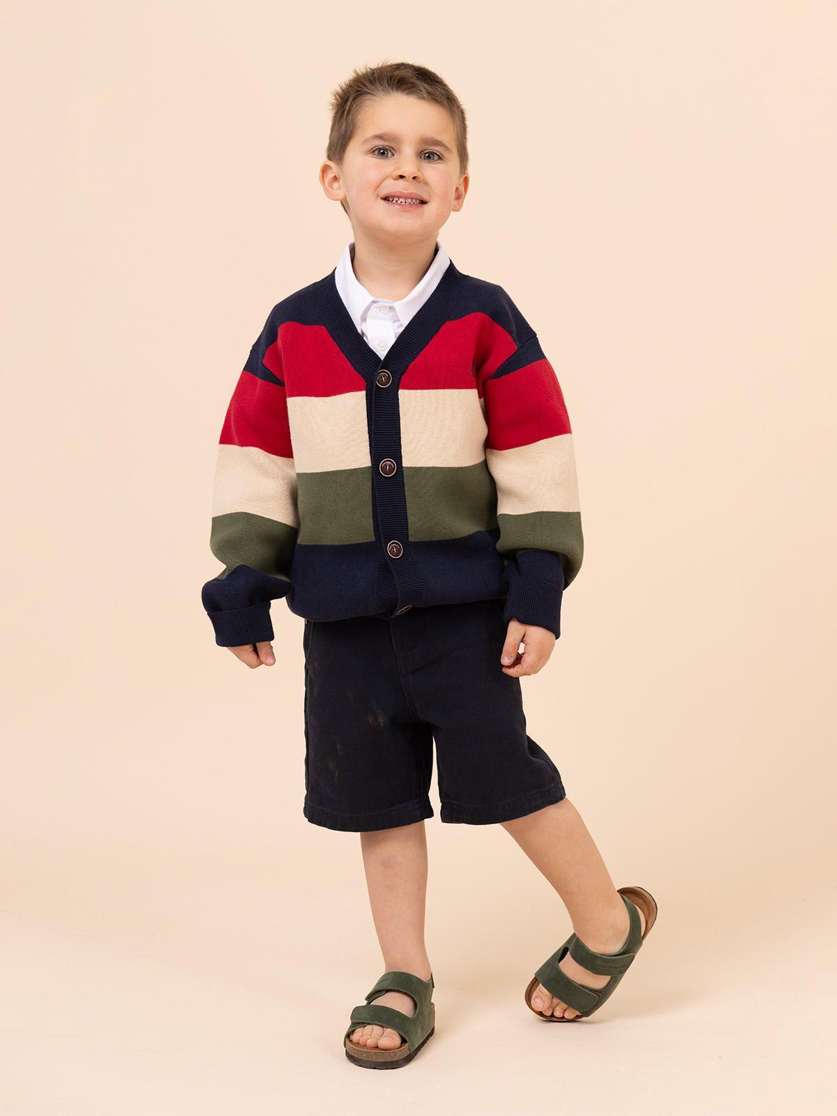 Short Niño Clasico Navy-1