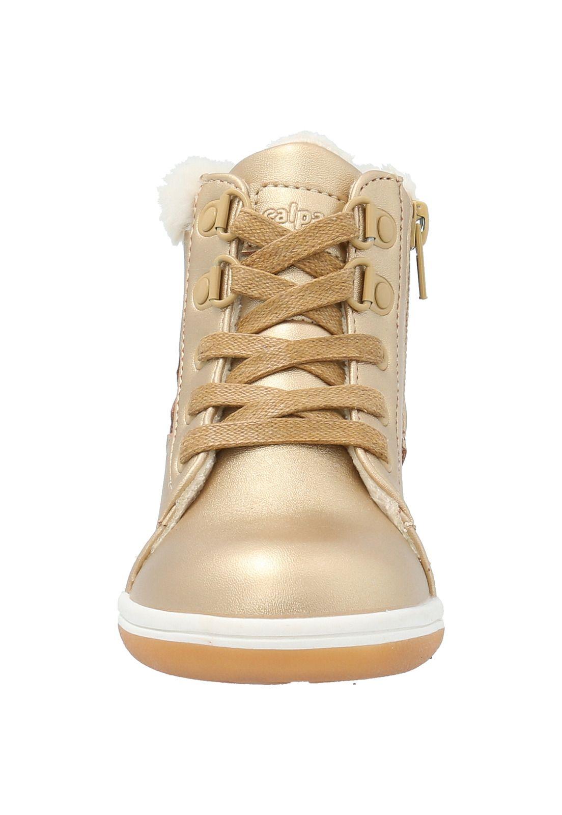 Zapatilla Niña Miranda Dorado-2