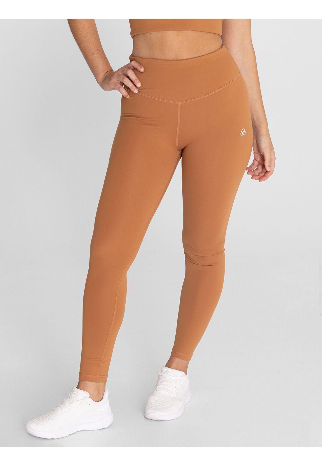 Calza tiro alto Mujer Hr Long Legg Gala Caramelo-1