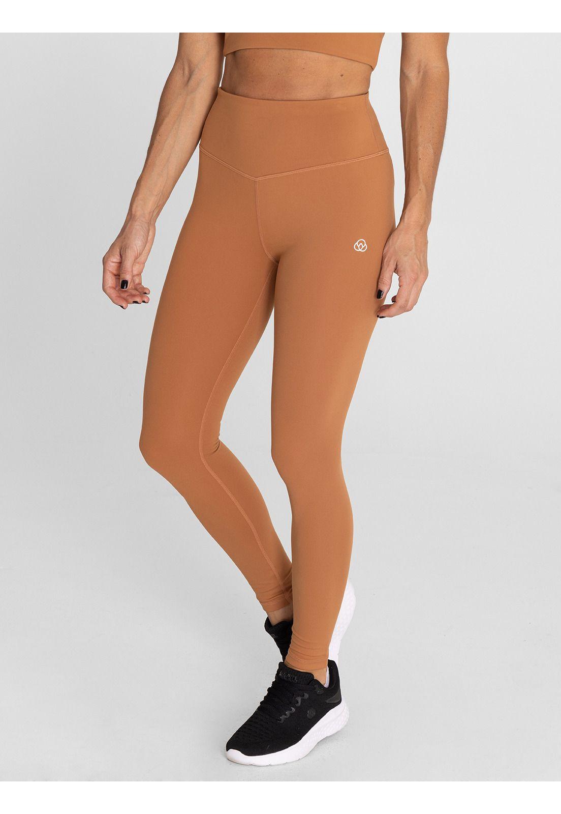 Calza tiro alto Mujer Hr Long Legg Gala Caramelo-6