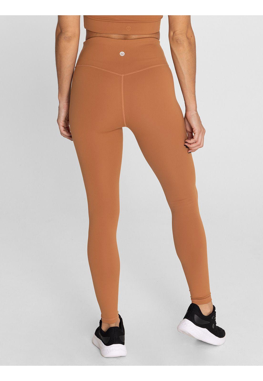 Calza tiro alto Mujer Hr Long Legg Gala Caramelo-7