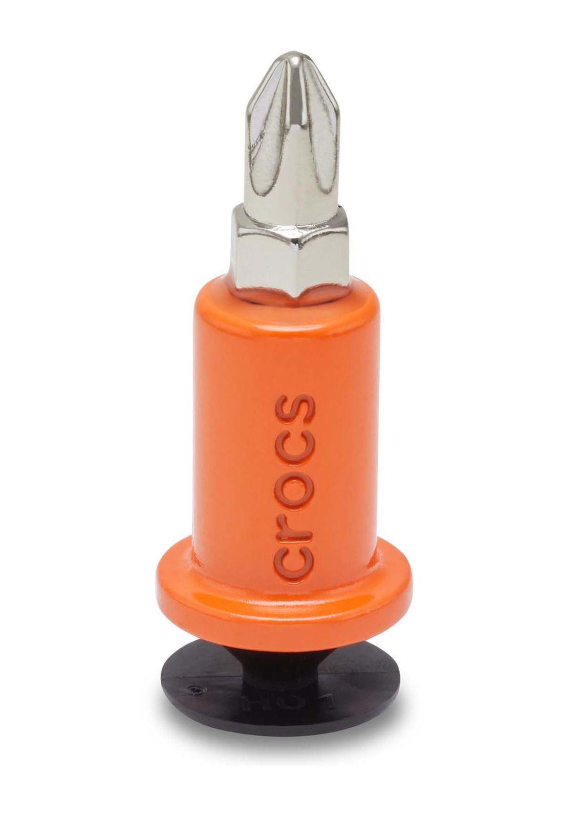 Jibbitz Crocs Destornillador Naranja Naranjo-2