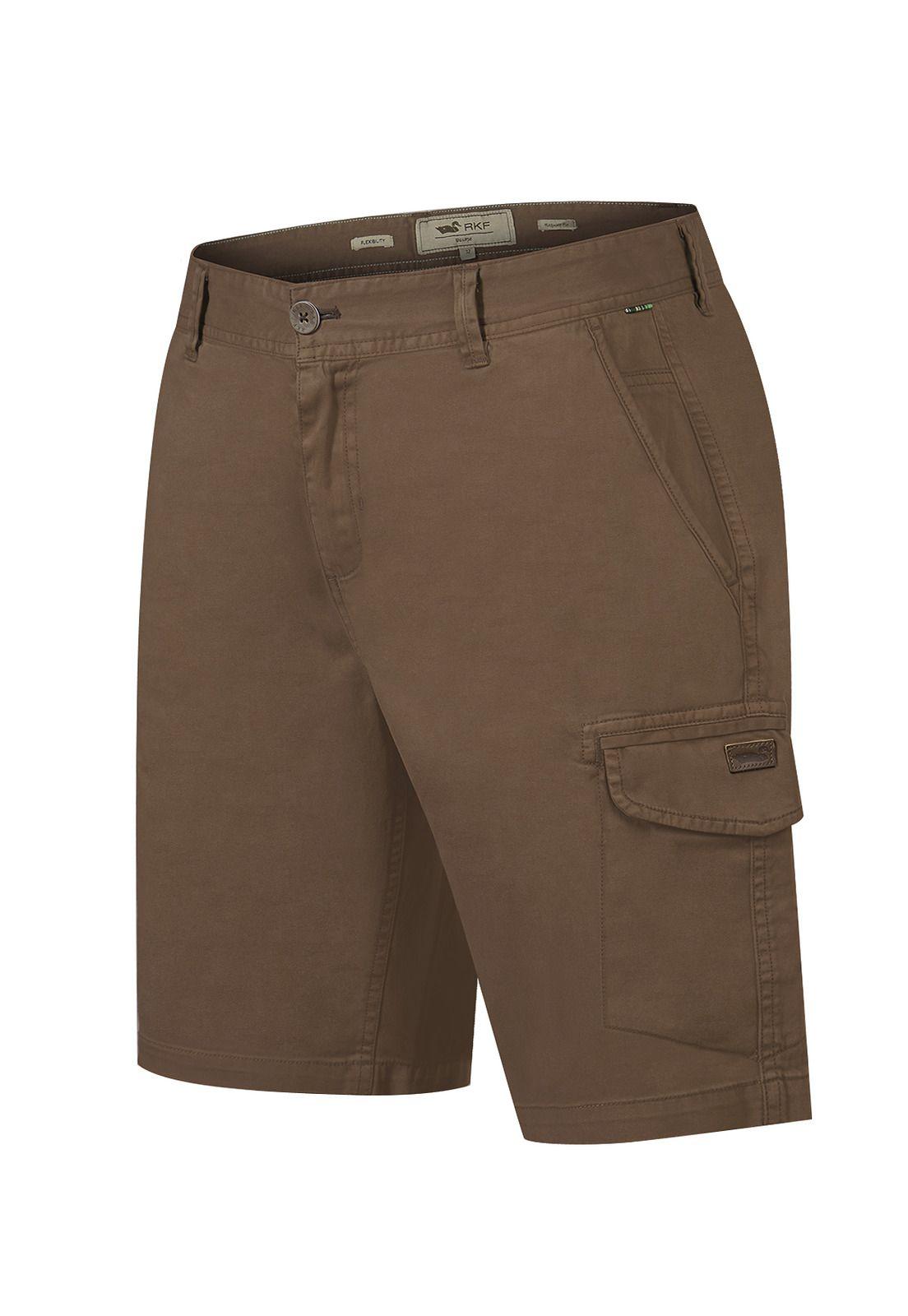 Short Tencel Café Kunapro Hombre -0