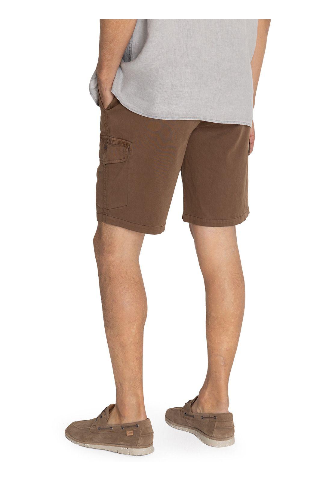 Short Tencel Café Kunapro Hombre -5