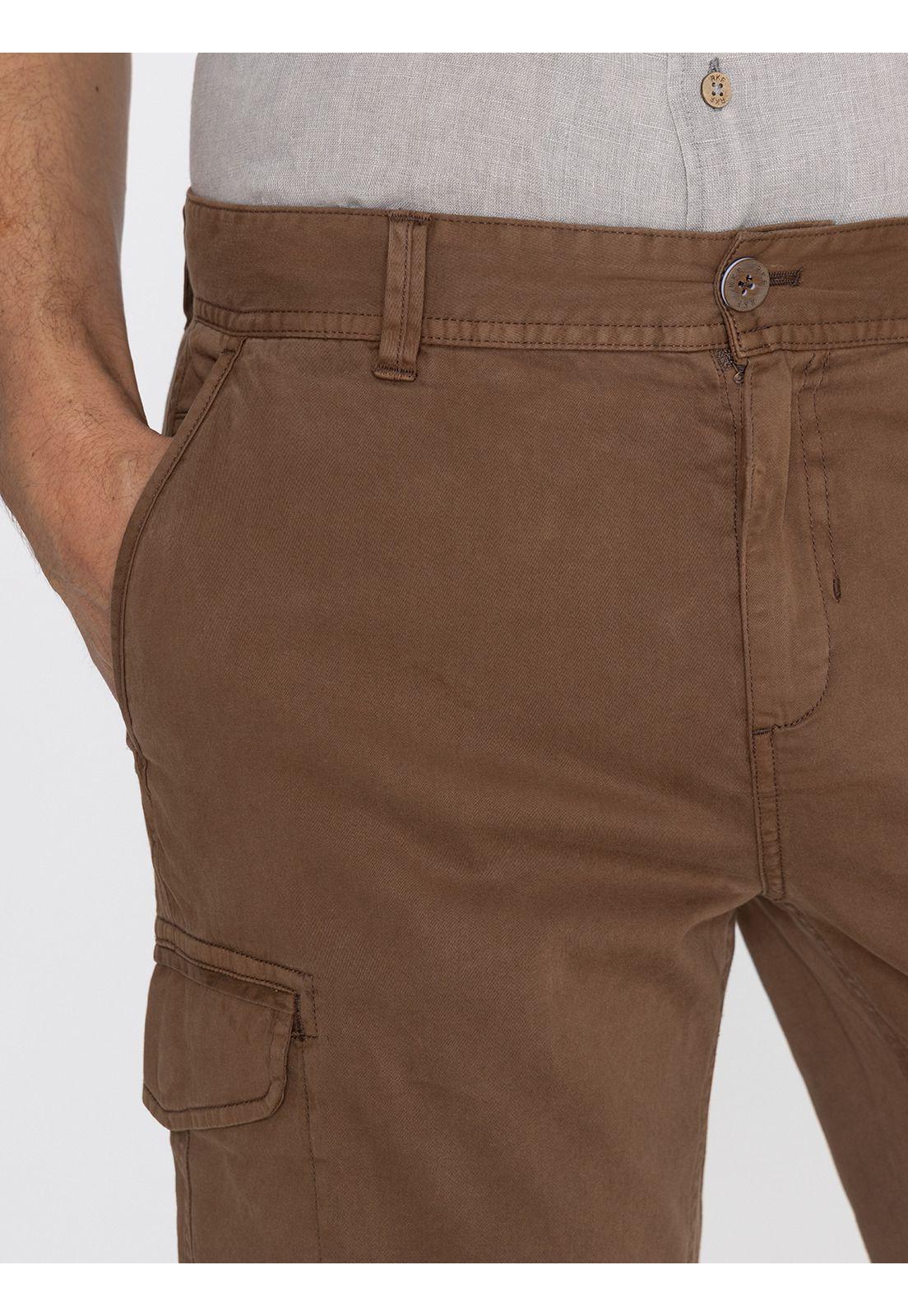 Short Tencel Café Kunapro Hombre -7