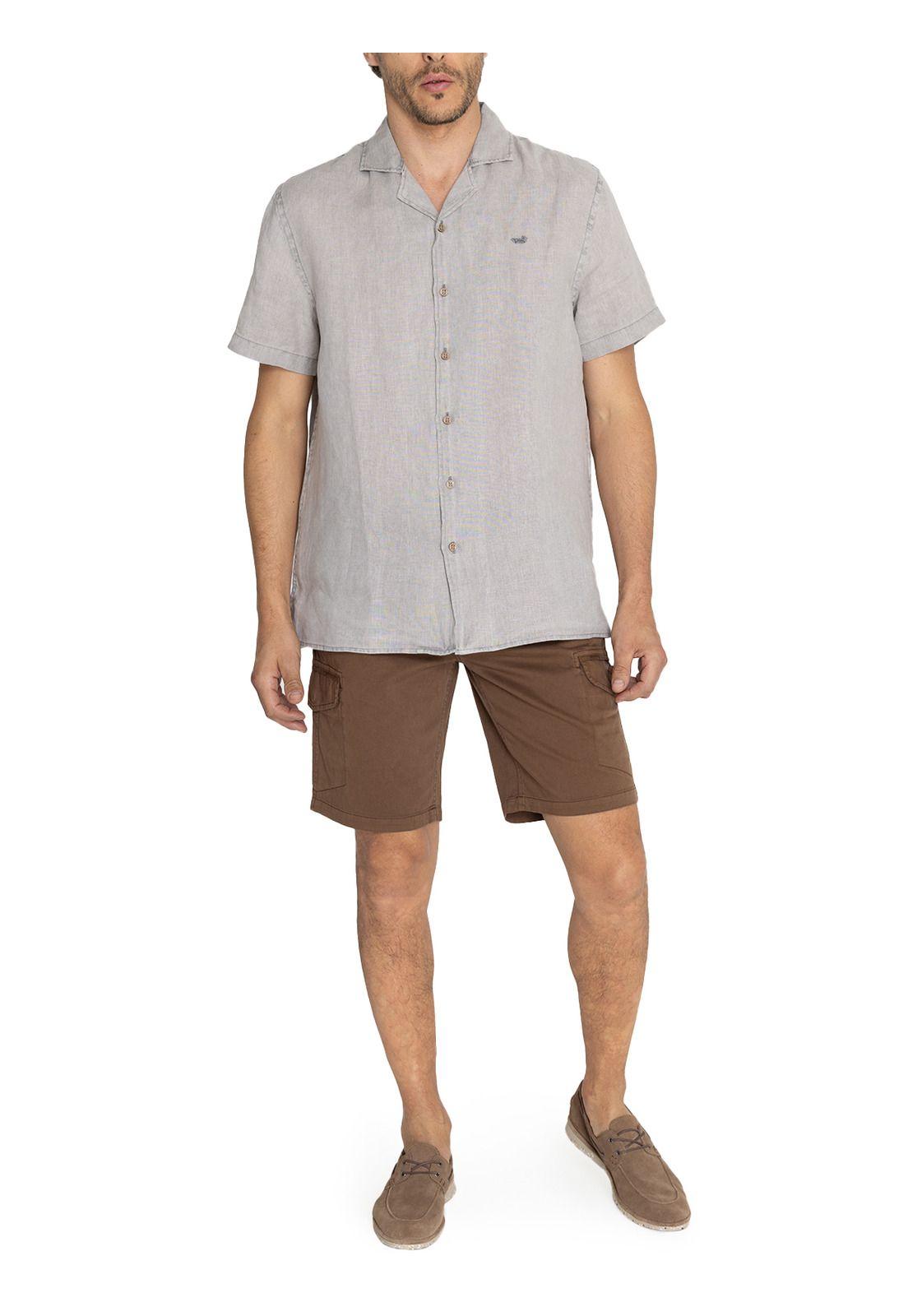 Short Tencel Café Kunapro Hombre -9