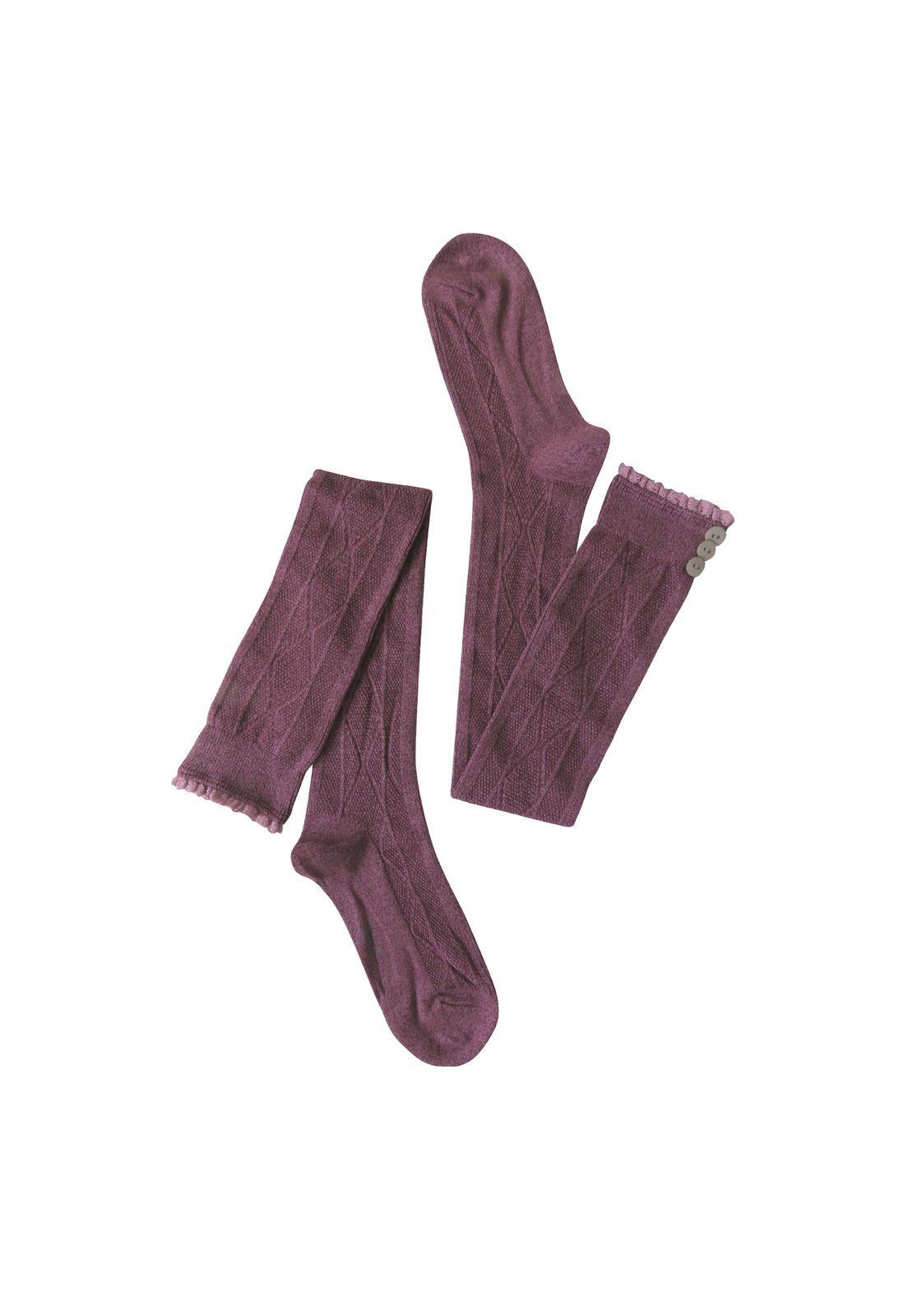 Calcetin Algodón Mujer Otk Lady Ii Morado Rockford-0