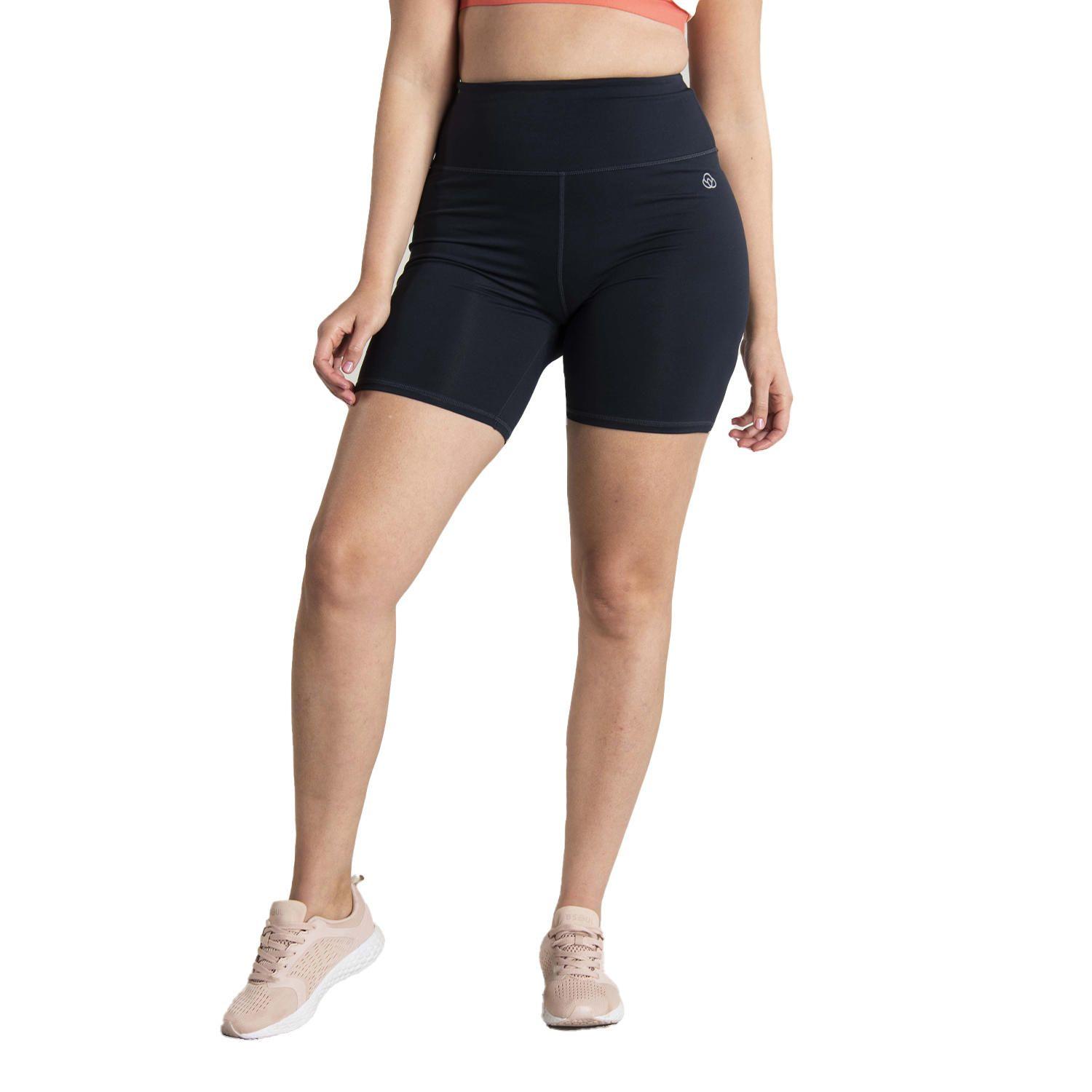 Calza Mujer Hr Basic Biker Azul Marino-0