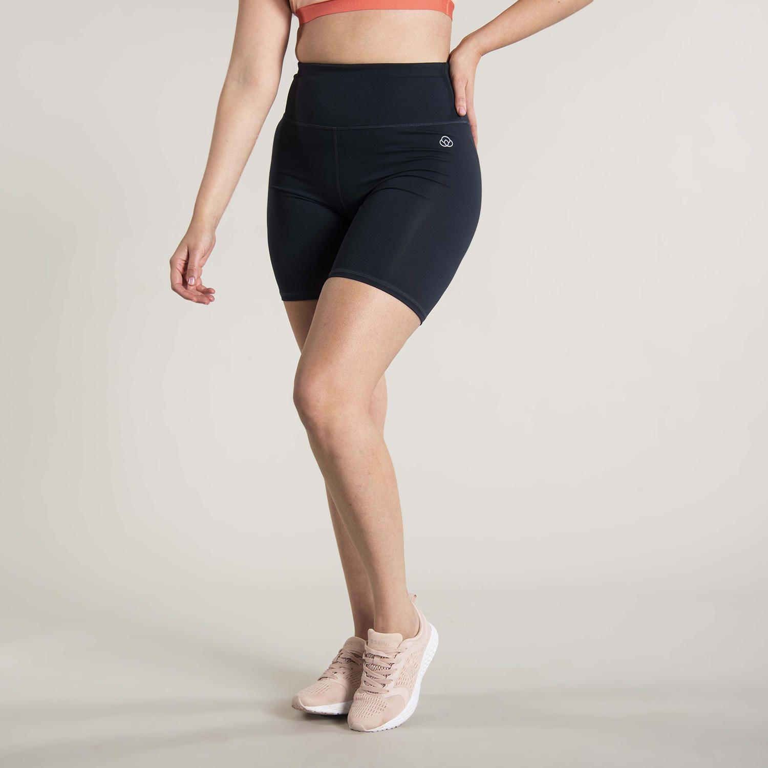 Calza Mujer Hr Basic Biker Azul Marino-1