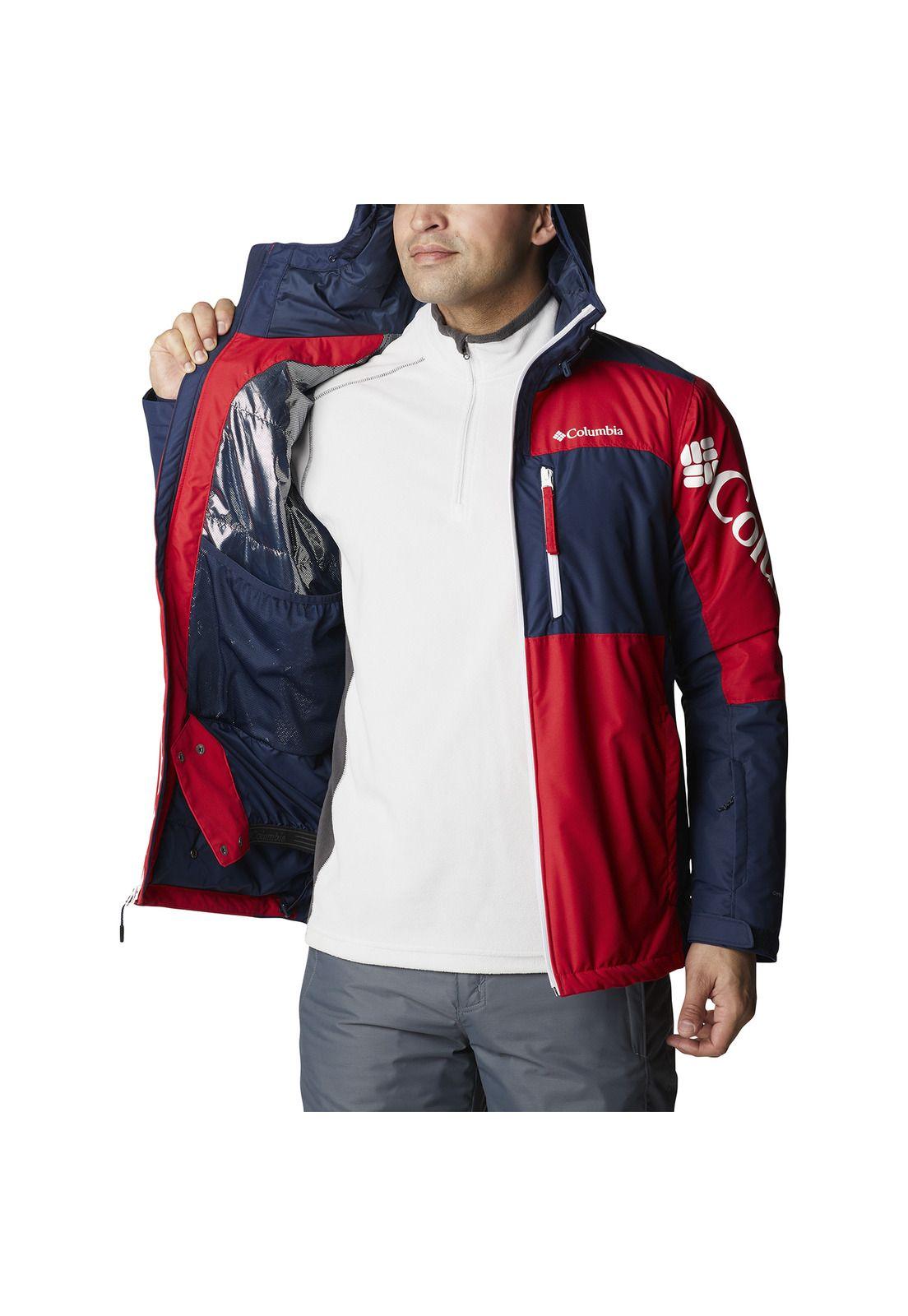 Parka nieve Hombre Timberturner Ii Jkt Rojo-3