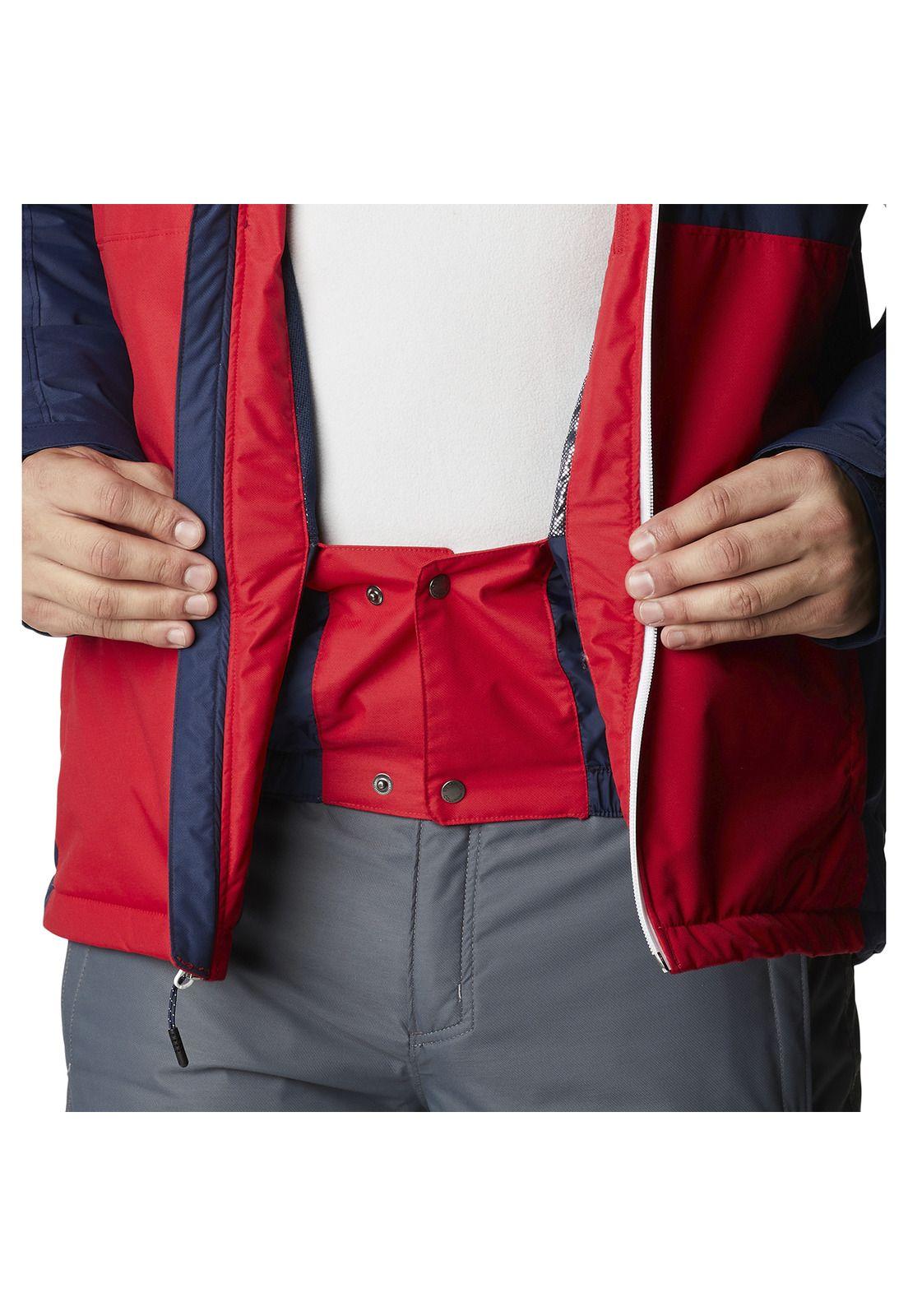Parka nieve Hombre Timberturner Ii Jkt Rojo-4