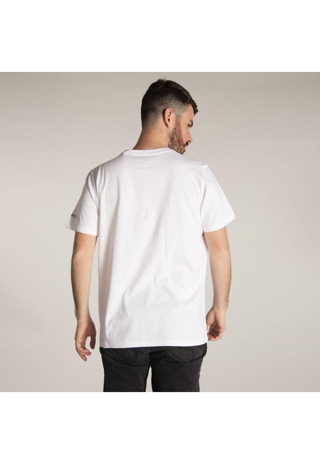 Polera M/C Hombre Fdtn Iron Horse Tee Blanco-2