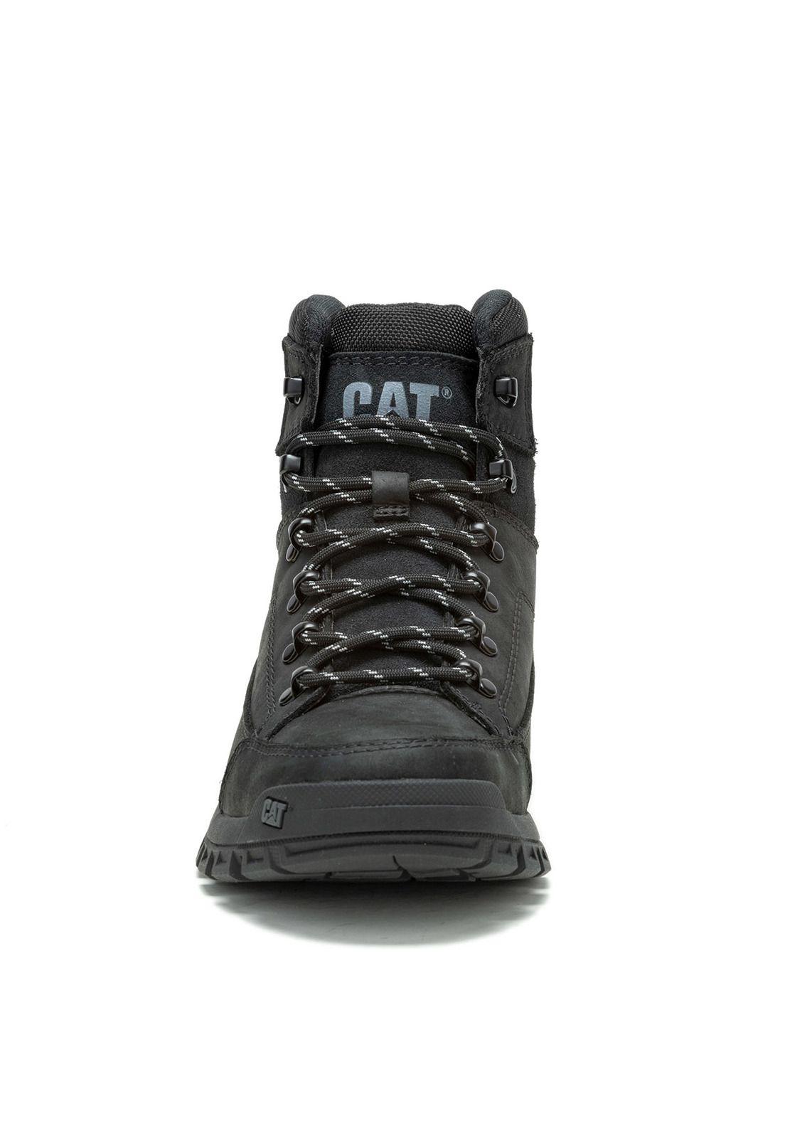 Botin Cuero Hombre Threshold Hiker Negro-4