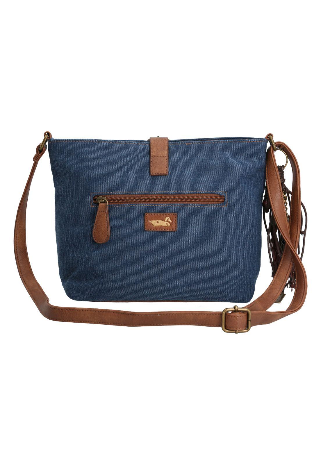 Cartera Azul Suhay Cross Mujer-2