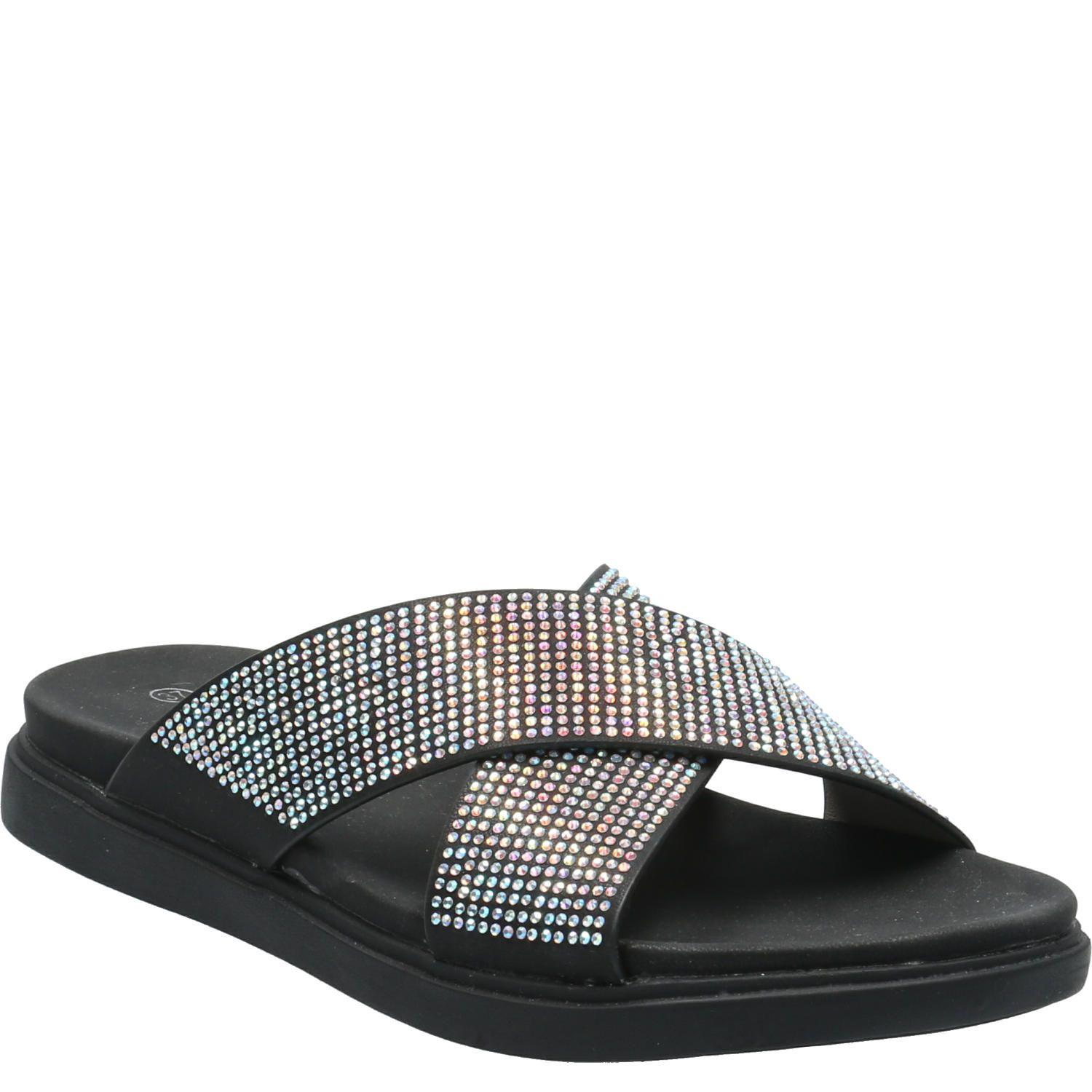 Sandalia Mujer Spiritual Negro-0