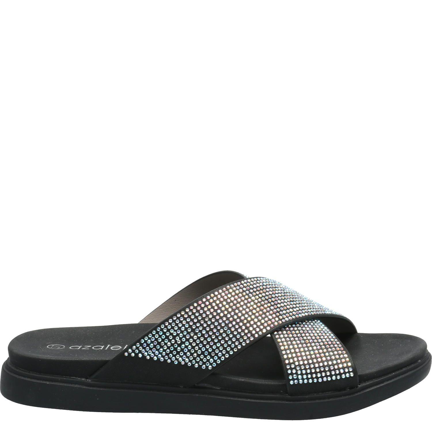 Sandalia Mujer Spiritual Negro-1