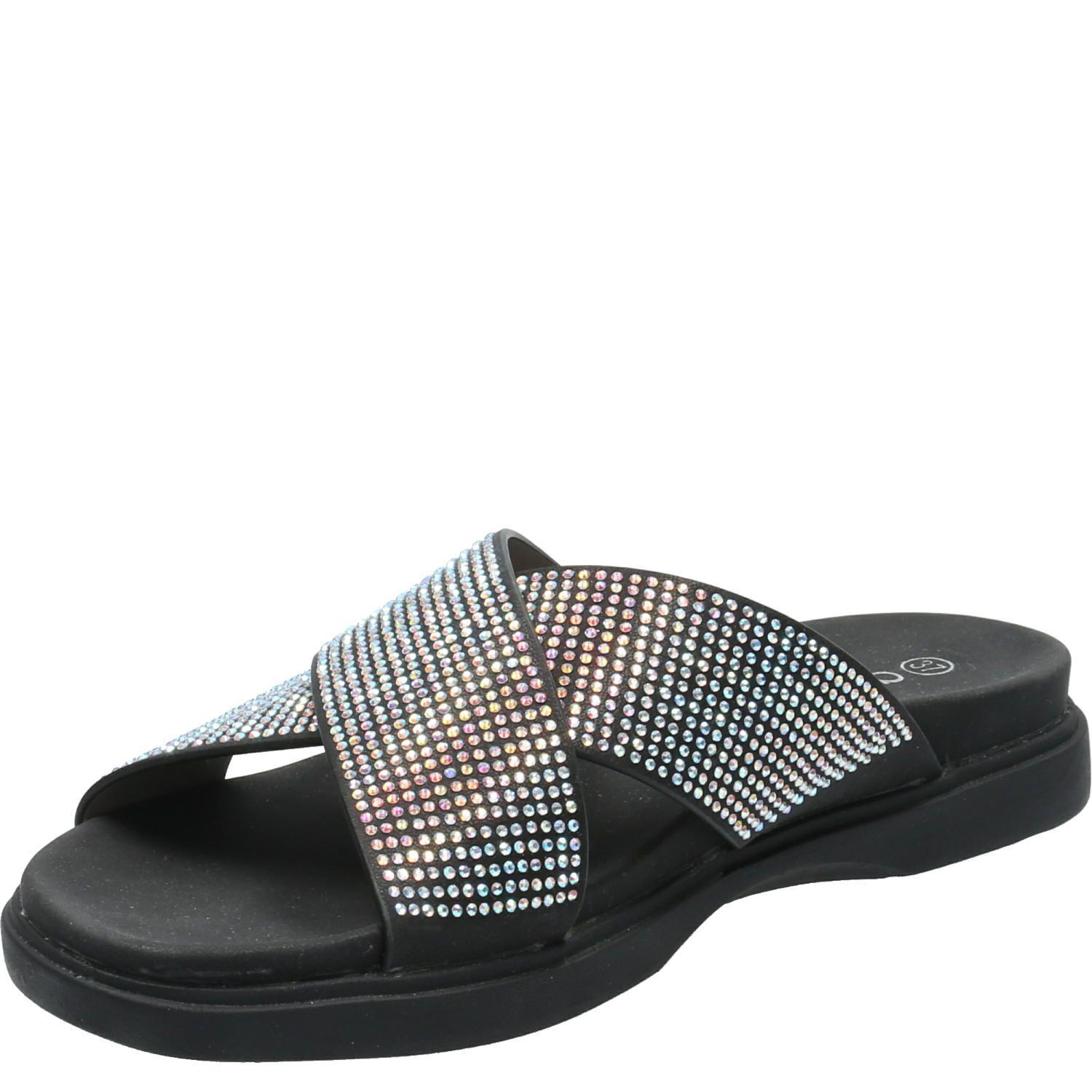 Sandalia Mujer Spiritual Negro-3