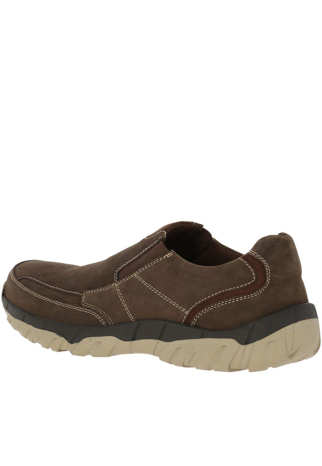 Slip On Cuero Louis Café-4